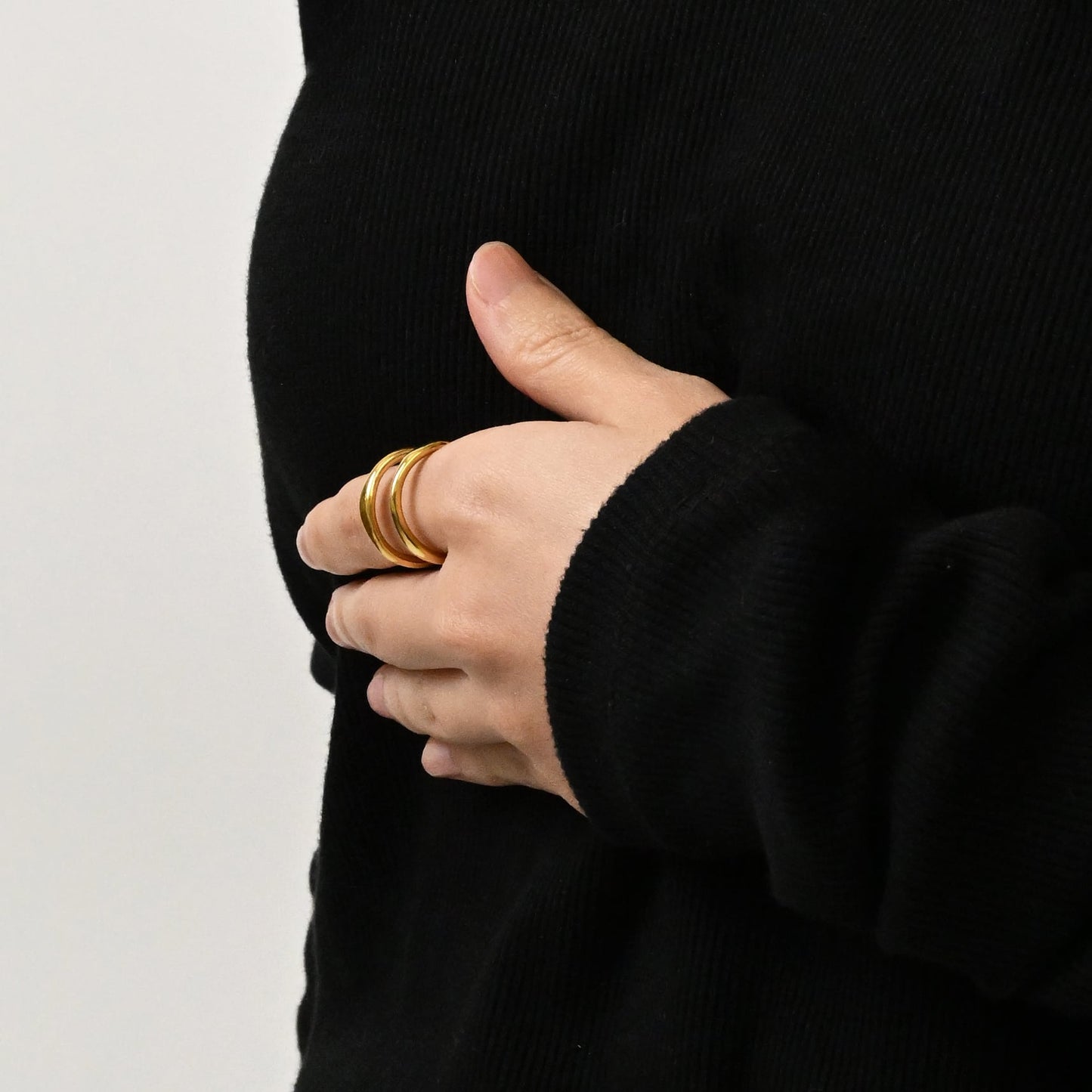 Double open ring(rri0069g)