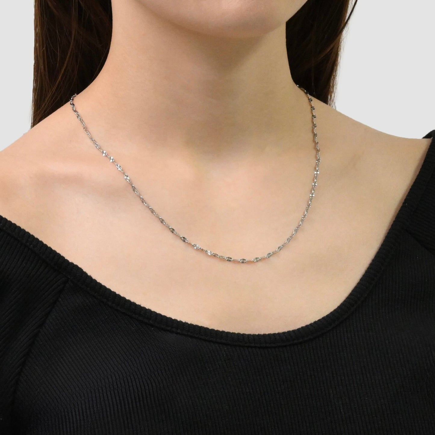 Pental chain necklace(rne0033s)