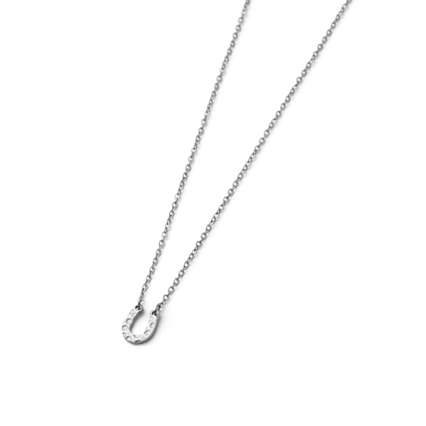 Tiny horseshoe necklace(cne0107s)