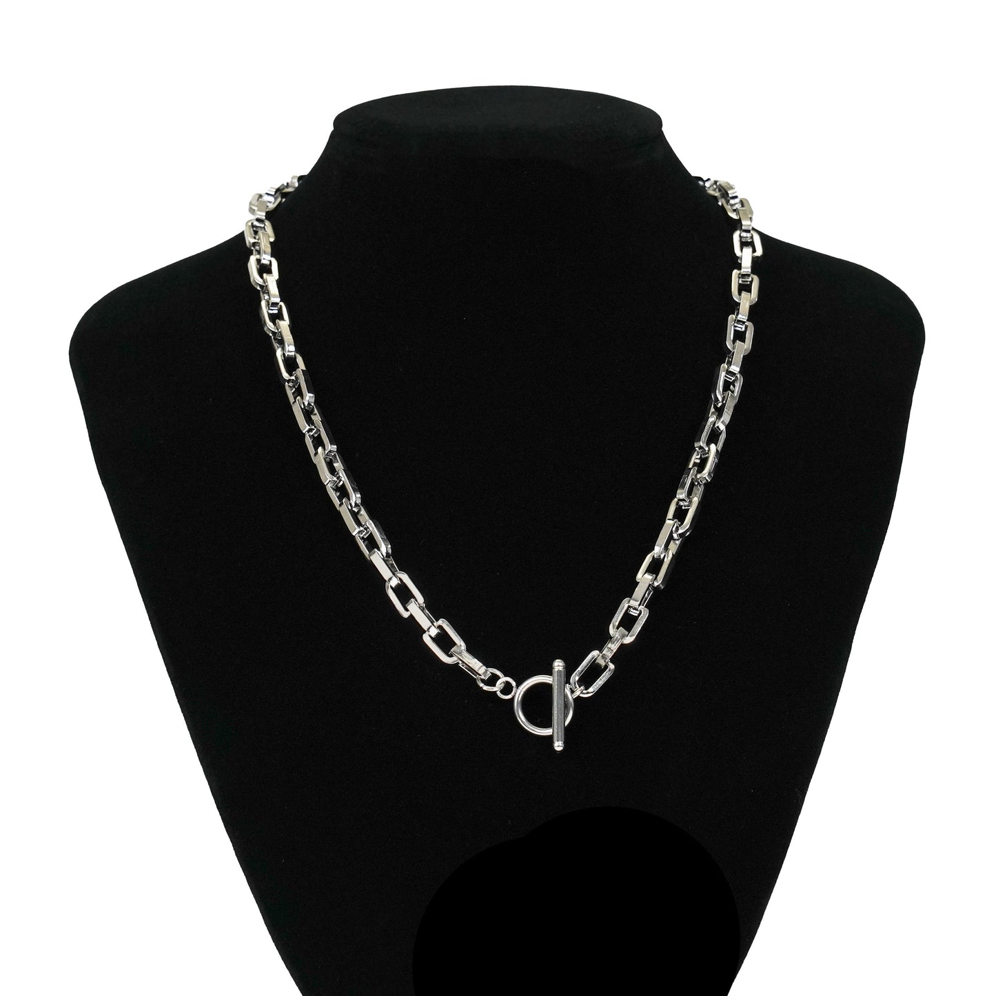 Square chain necklace(cne0049s)
