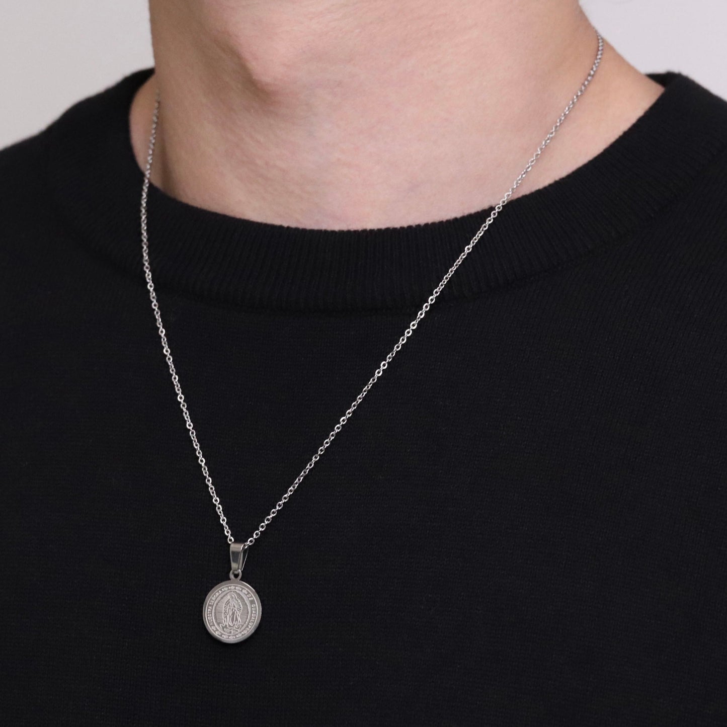 Maria coin necklace(cne0037s)