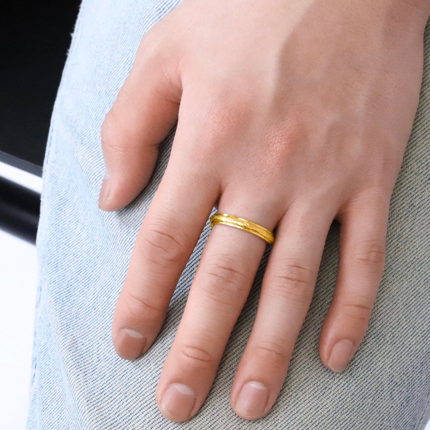 Hawaiian plumeria ring(Hri0005g)