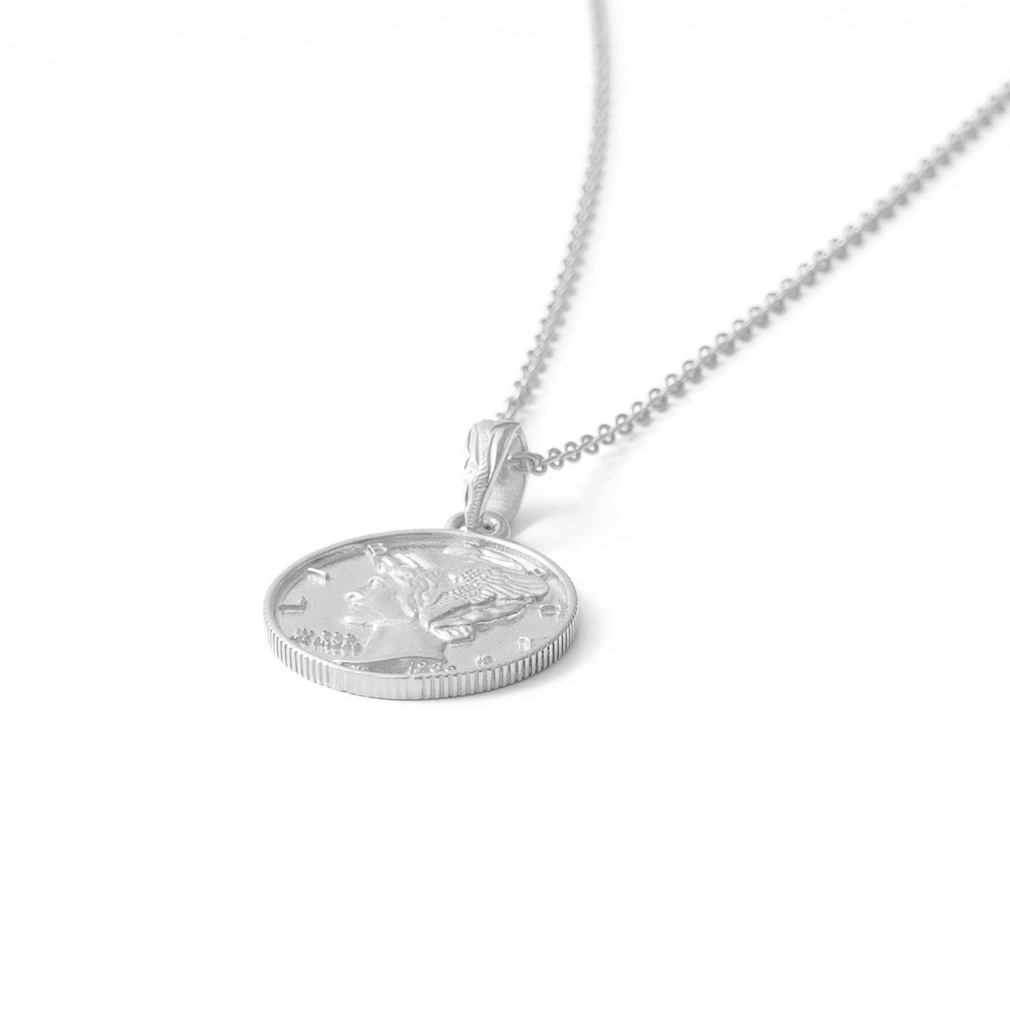 Hawaiian liberty coin necklace(Hne0004s)