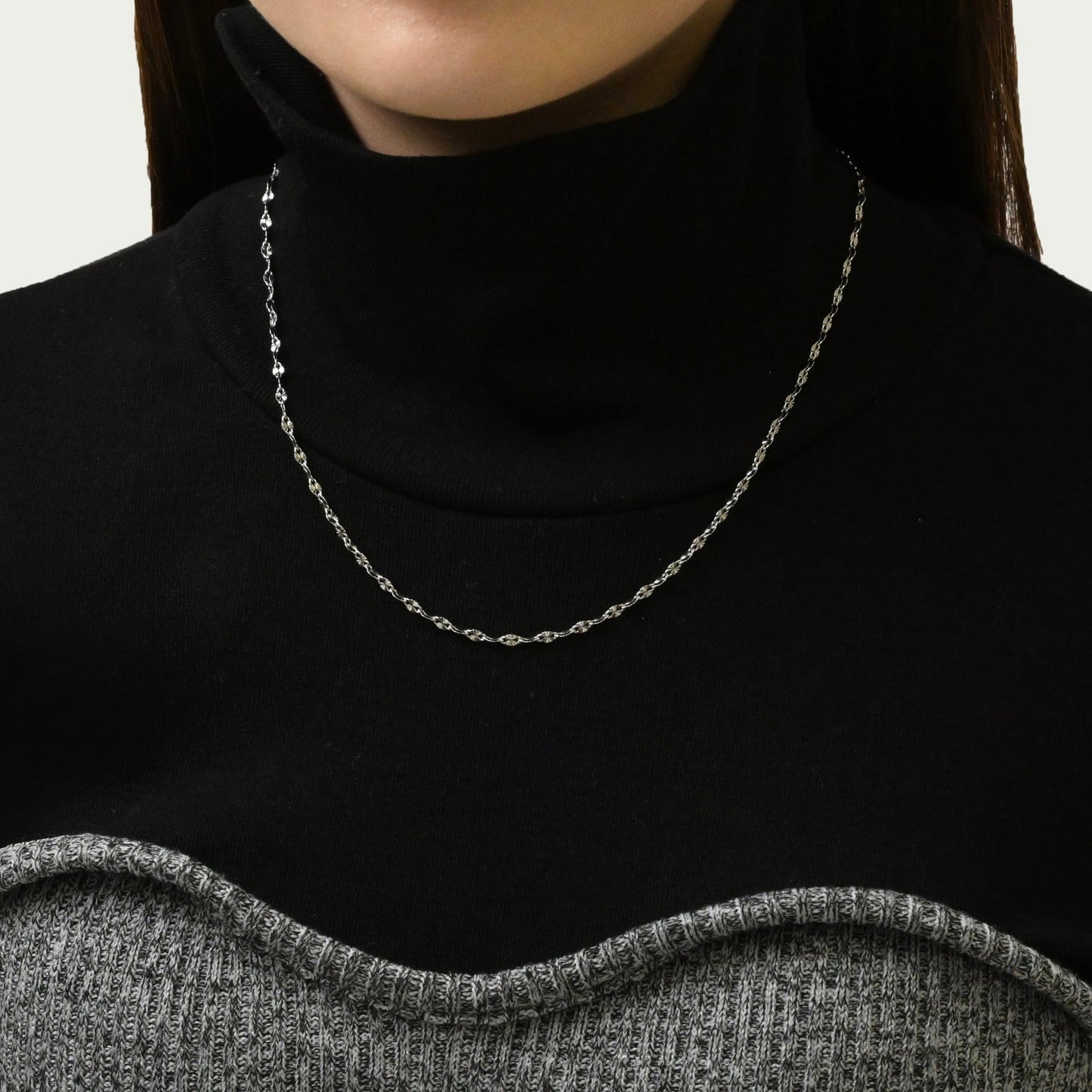 Pental chain necklace(rne0033s)