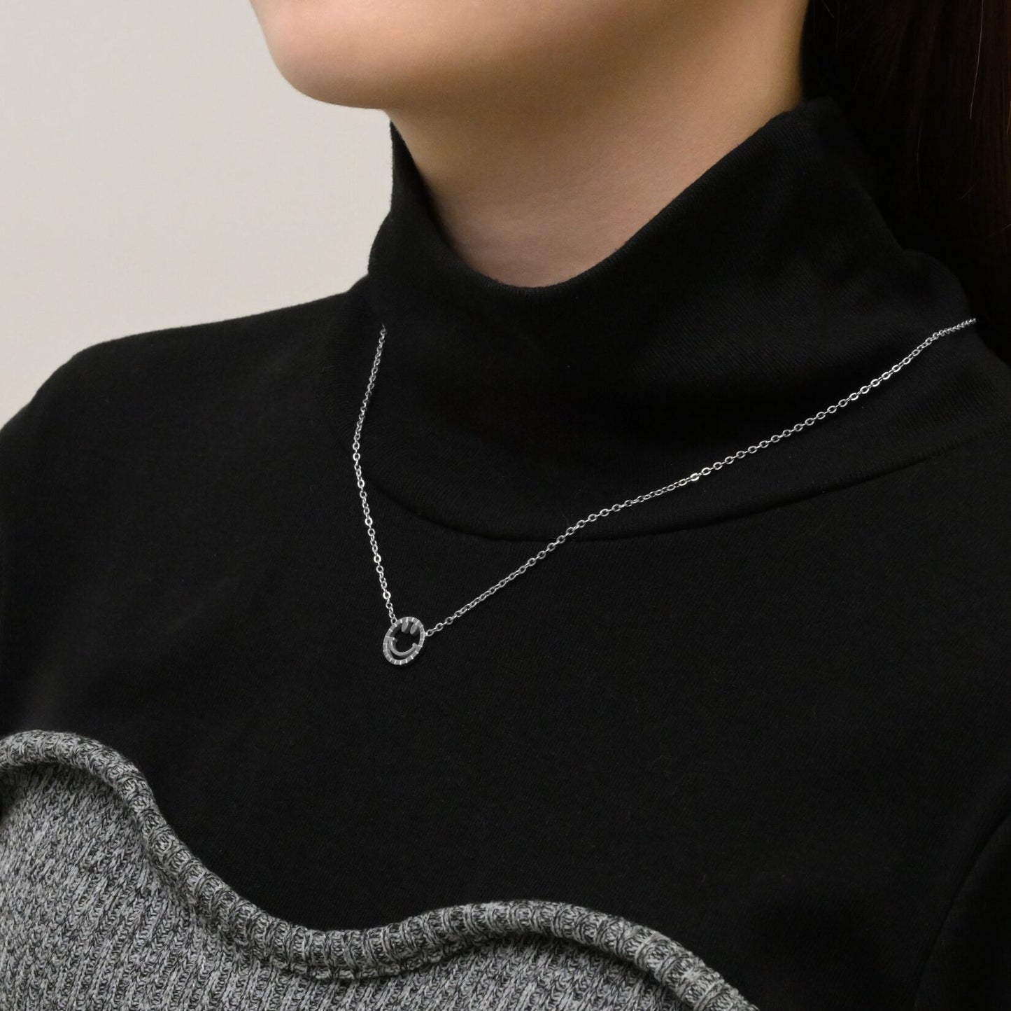 Smile necklace(rne0046s)