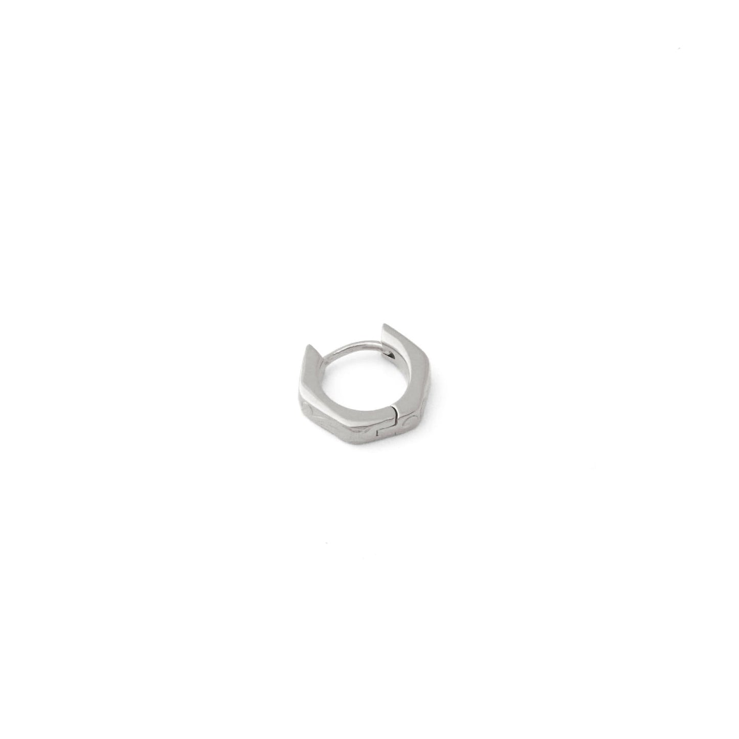 Hawaiian scroll hexagon pierce(Hpi0002s)