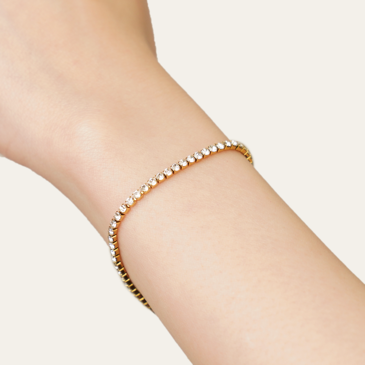 Cz tennis bracelet (rbr0039g)