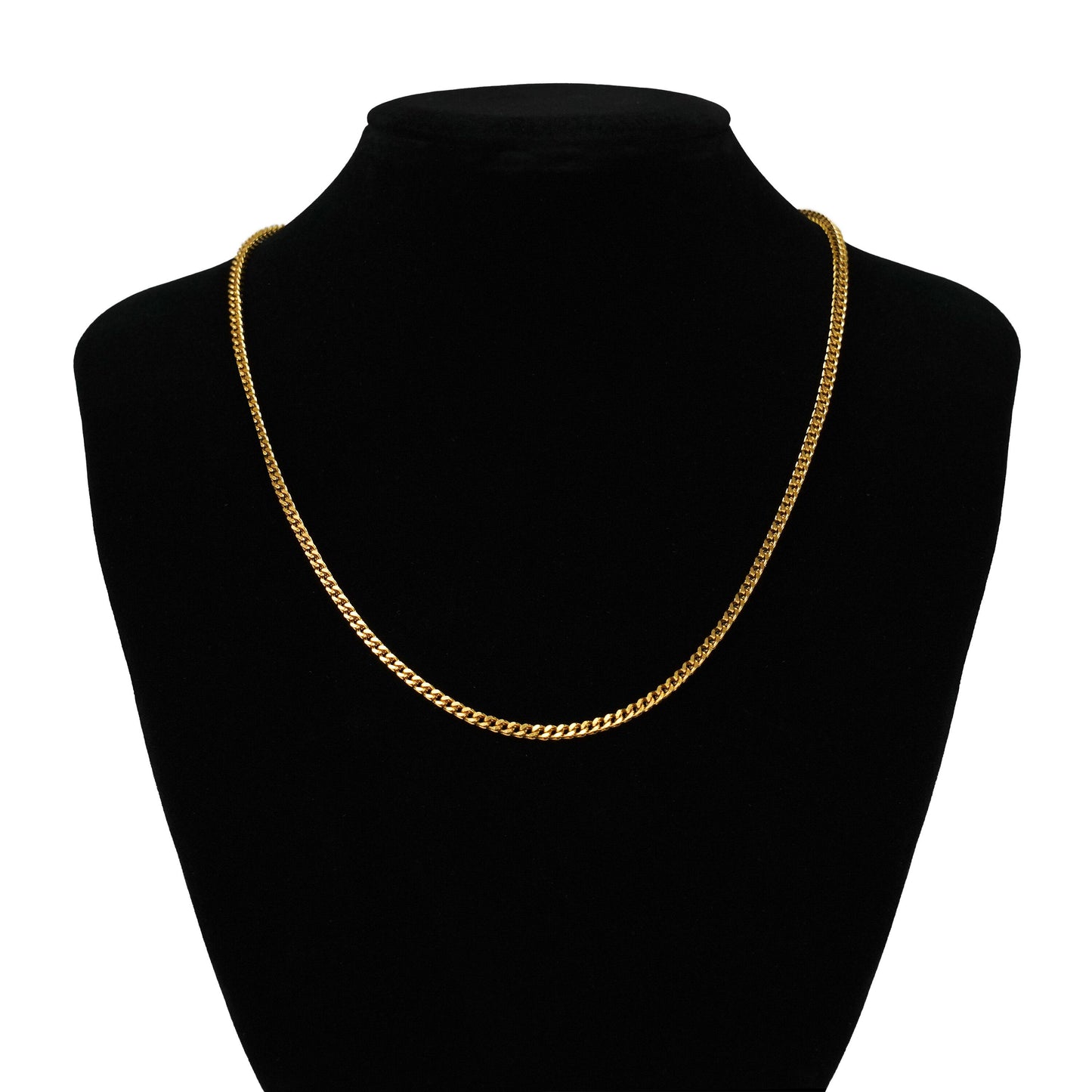 Square link chain necklace(cne0087g)