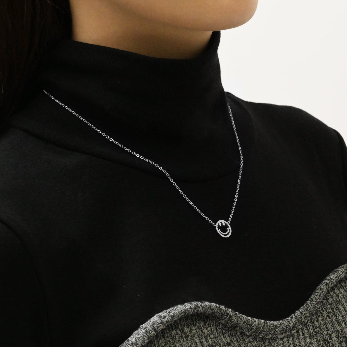 Smile necklace(rne0046s)
