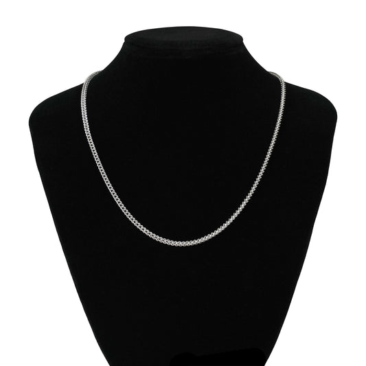 Square link chain necklace(cne0088s)