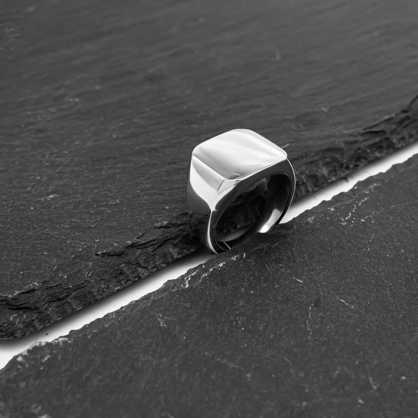 Square signet ring(cri0044s)