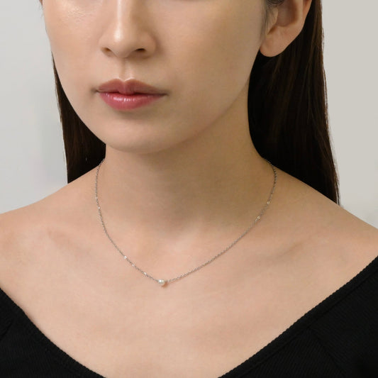 Single pearl necklace(rne0065s)