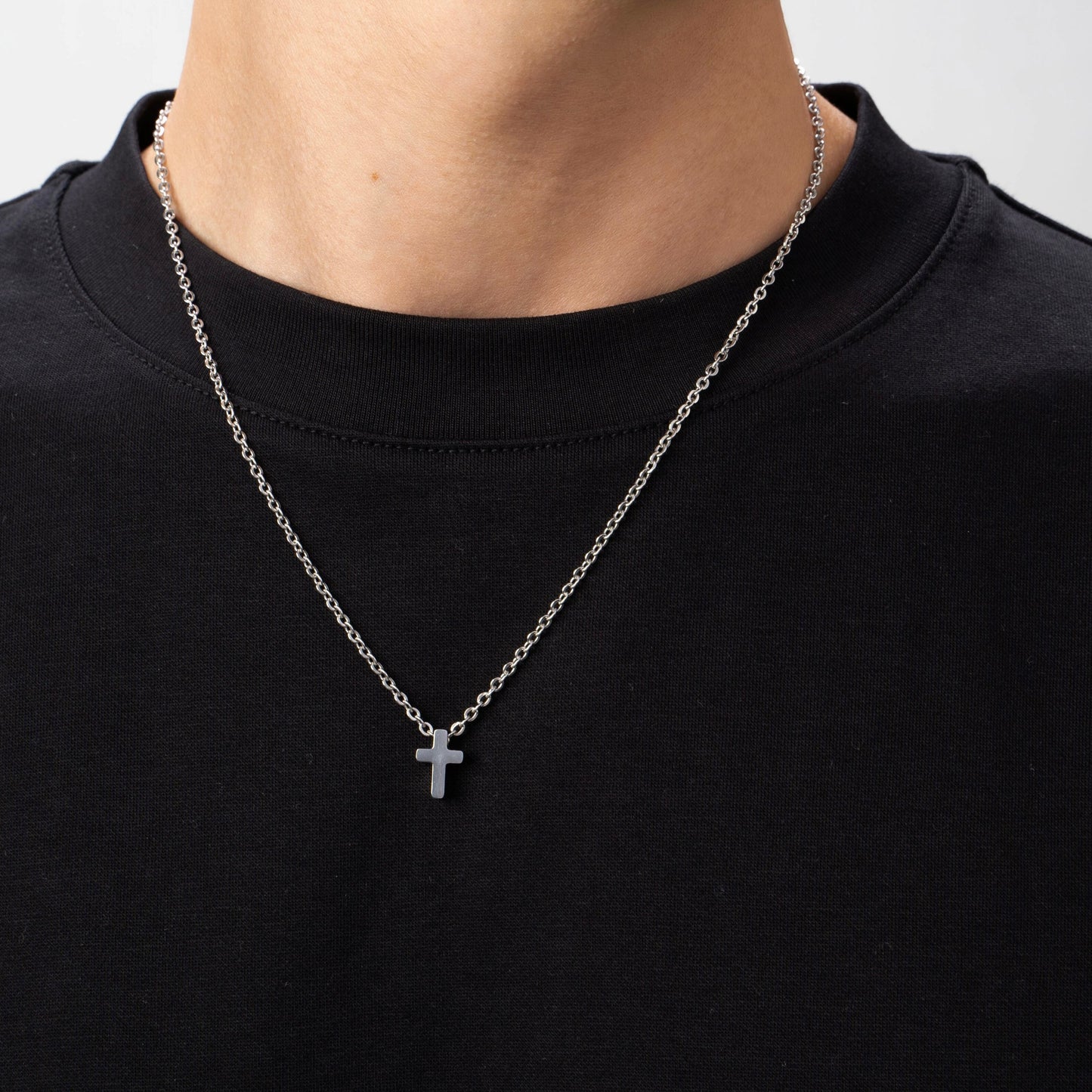 Small cross necklace(cne0046s)