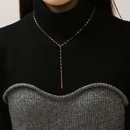 Pental long chain necklace(rne0072g)