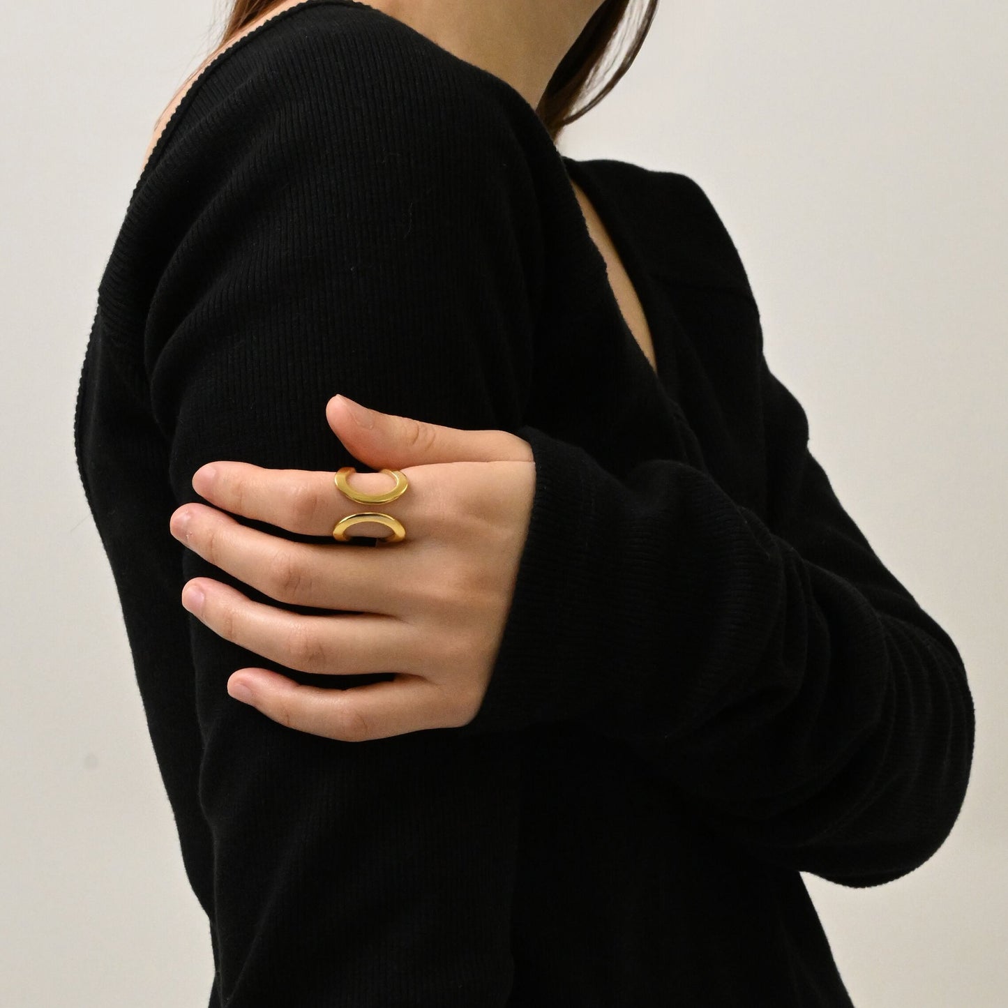 Double unique ring(rri0017g)