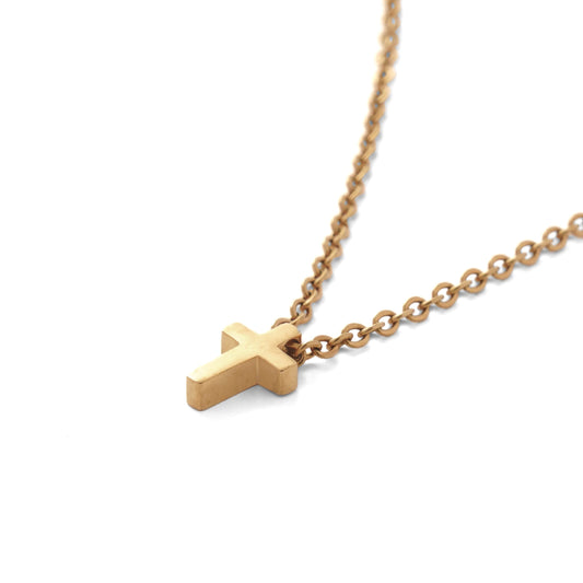 Small cross necklace(cne0045g)
