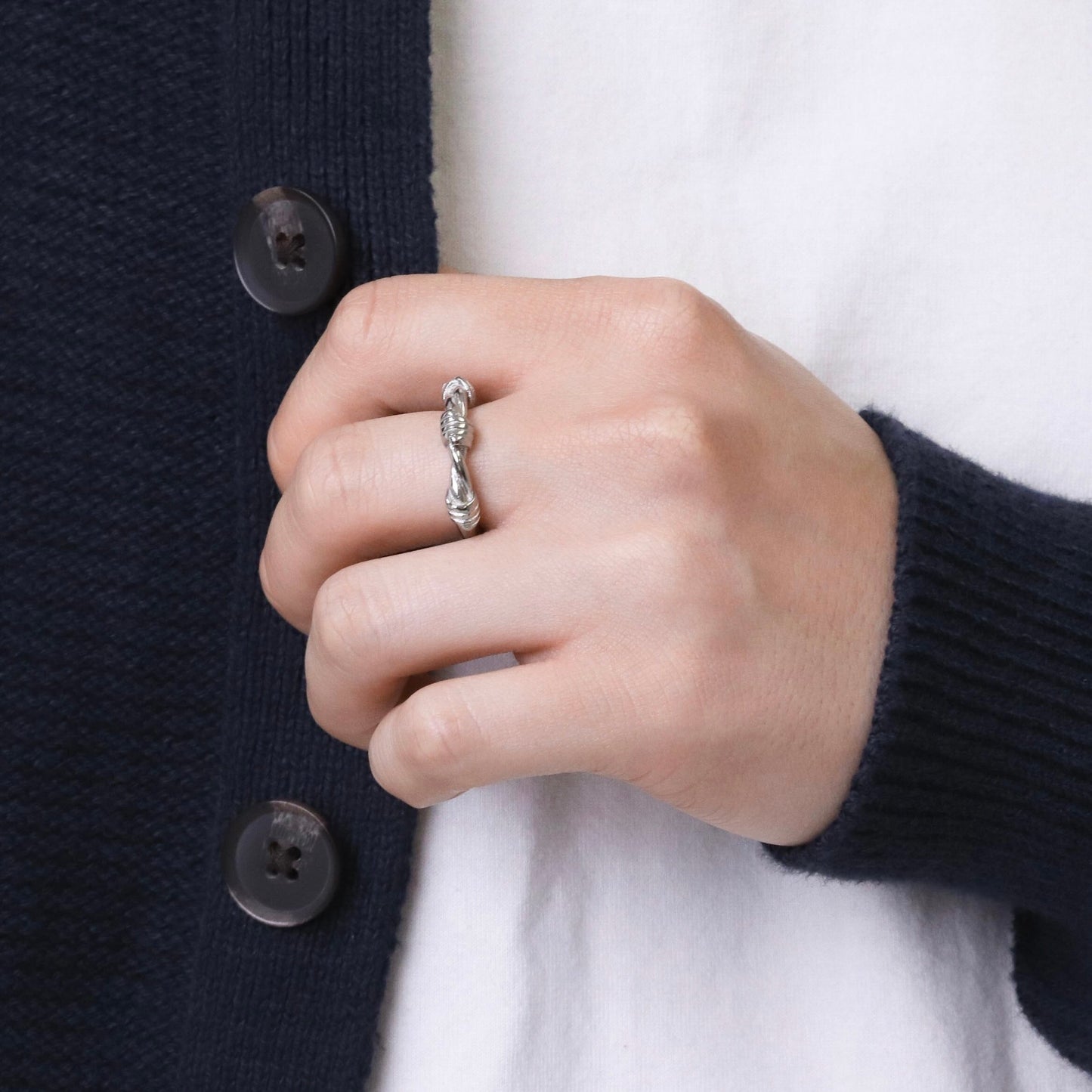 Three knot ring(cri0094s)