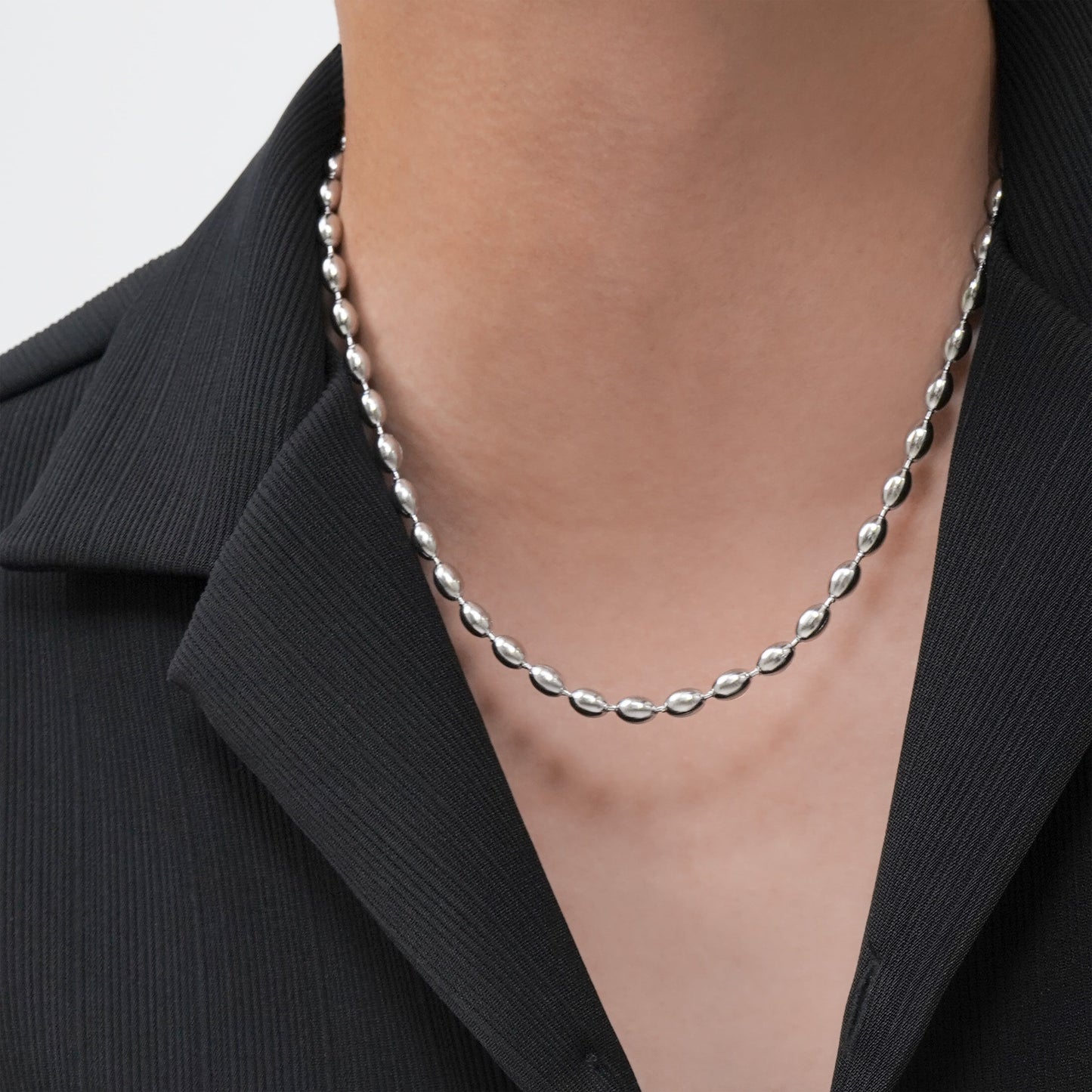 Ball chain necklace(cne0073s)