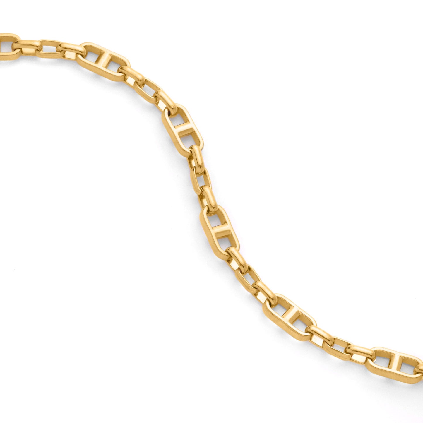 Round anker chain necklace(cne0067g)
