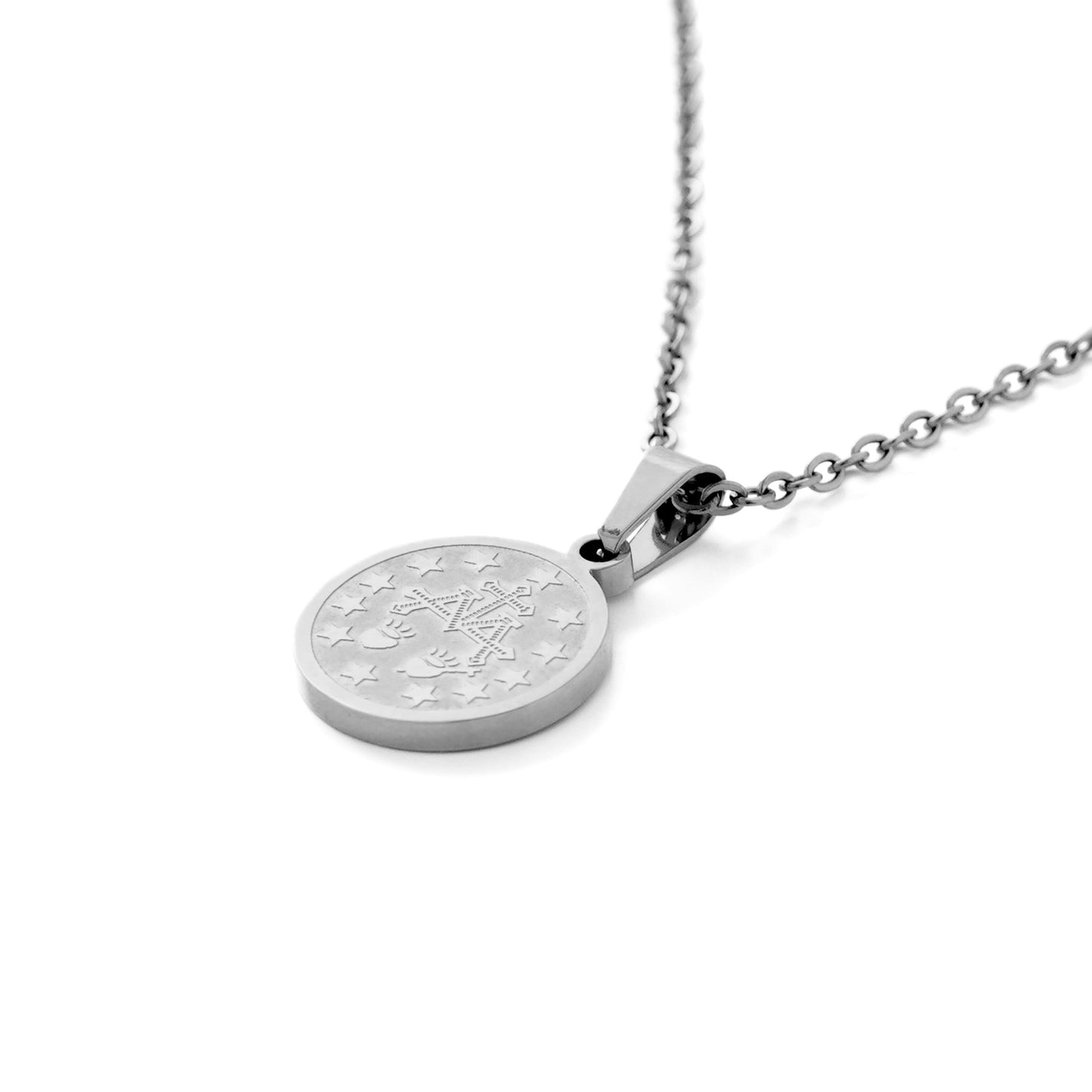Maria coin necklace(cne0037s)