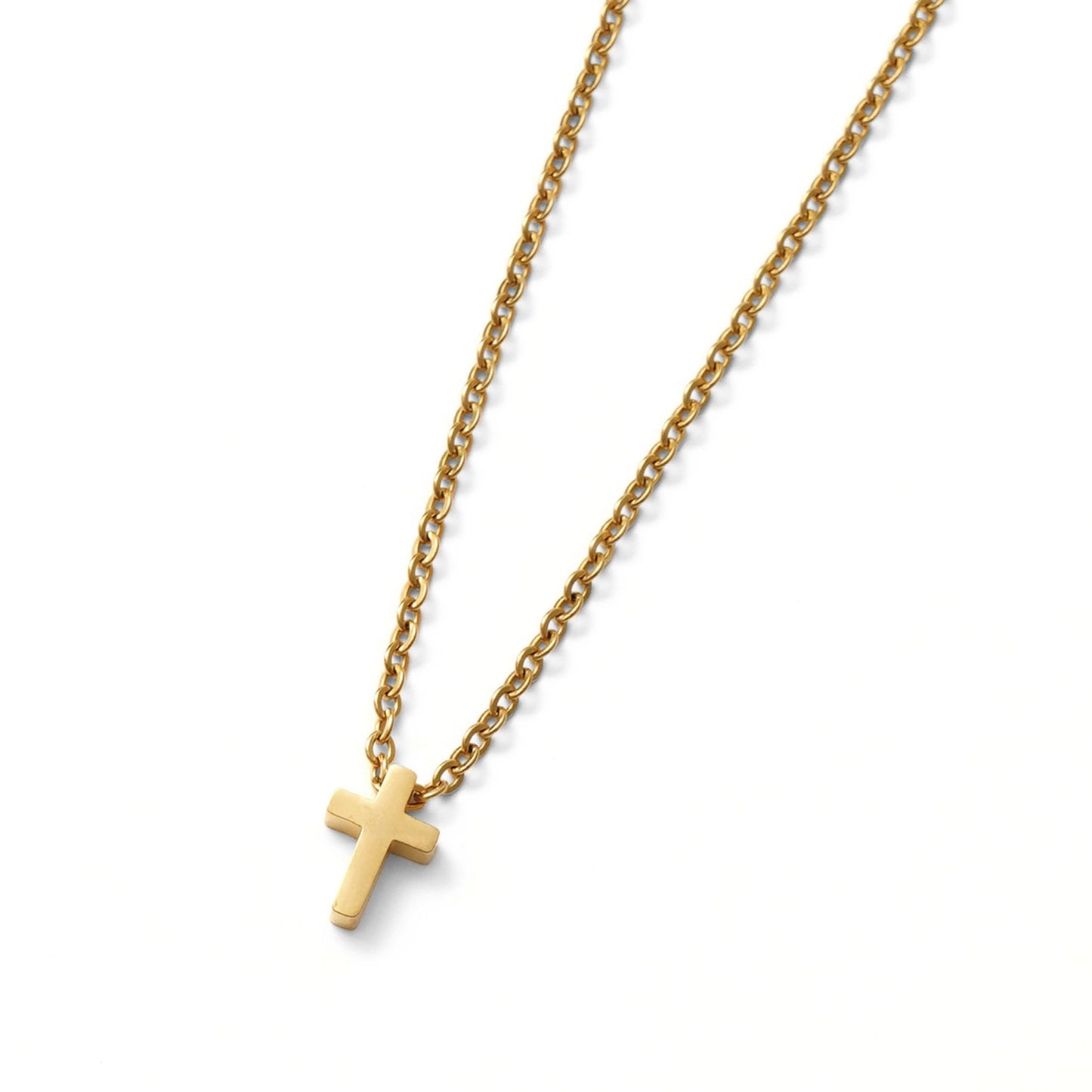 Small cross necklace(cne0045g)
