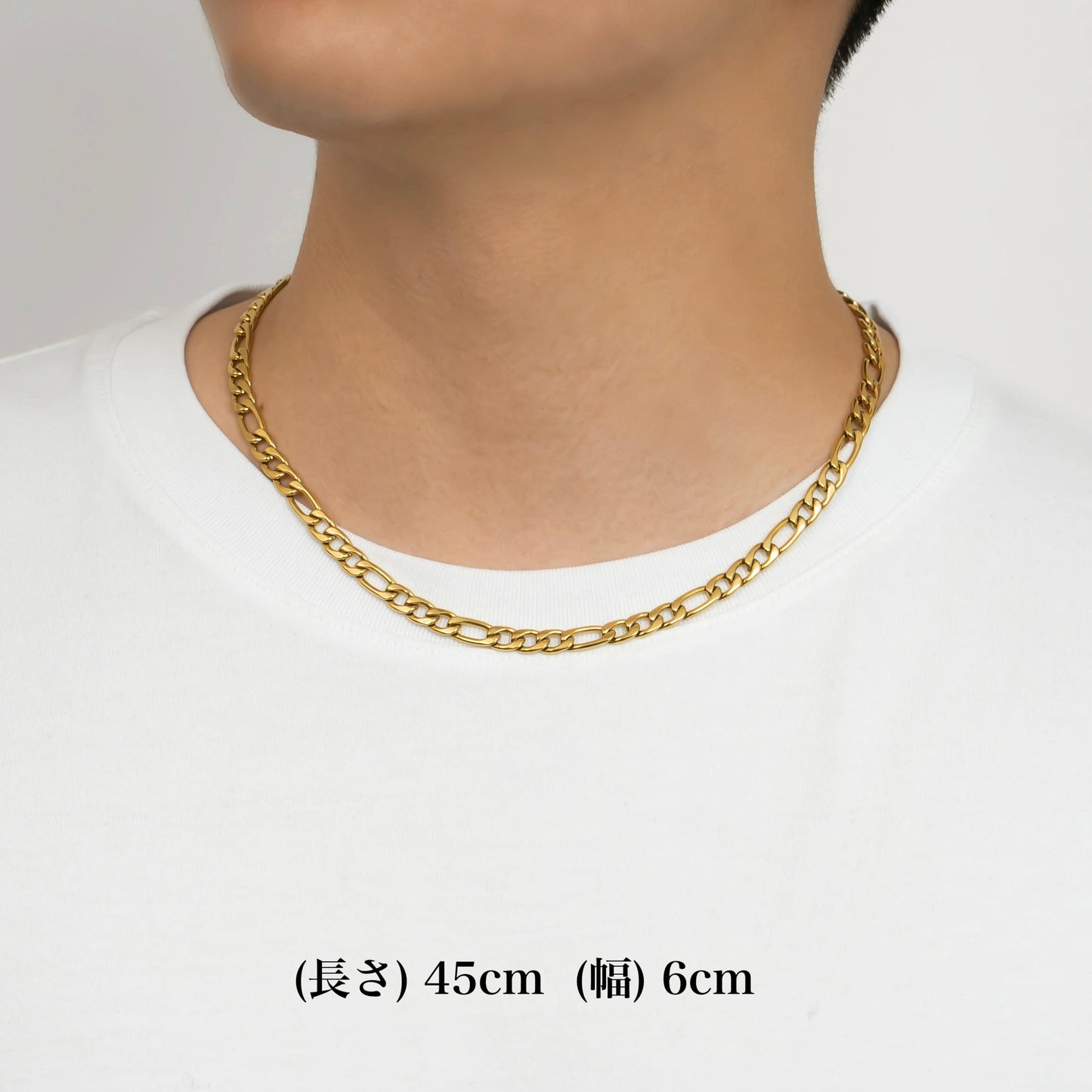 Figaro chain necklace(cne0018g)