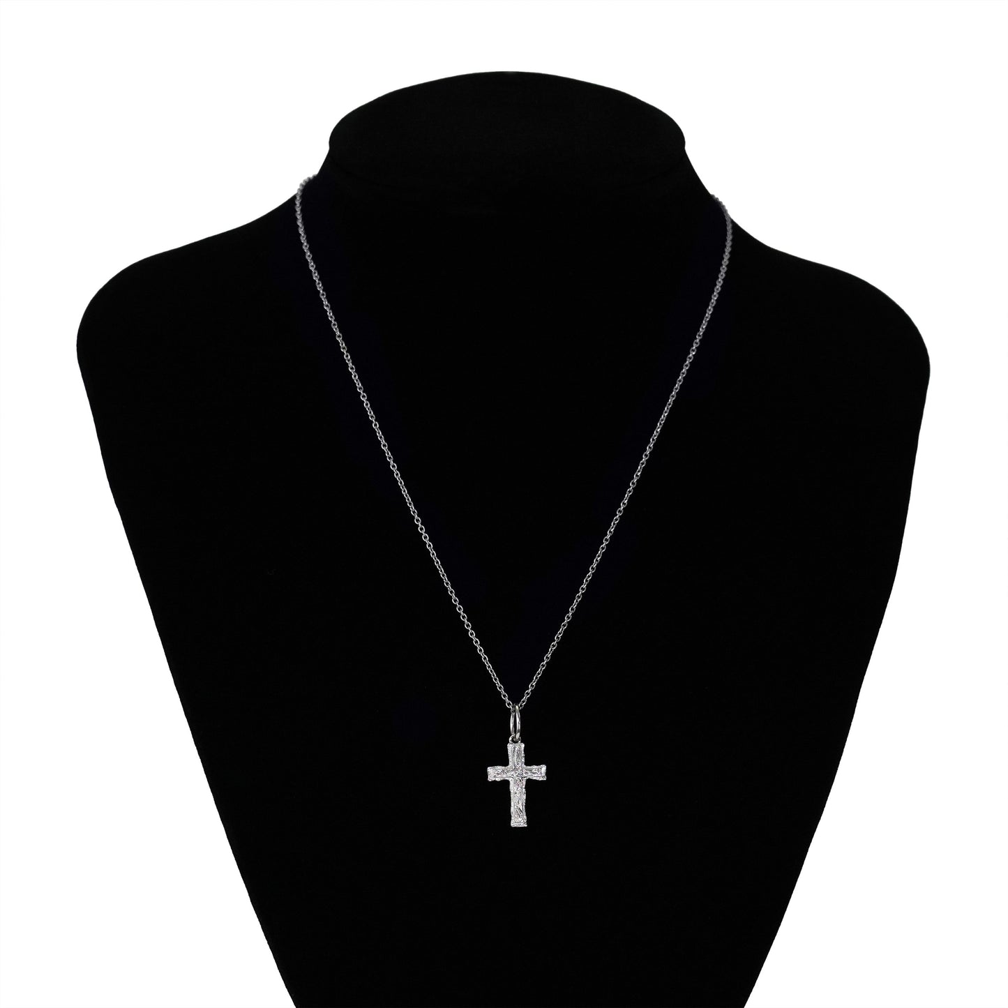 Hawaiian scroll cross necklace(Hne0010s)