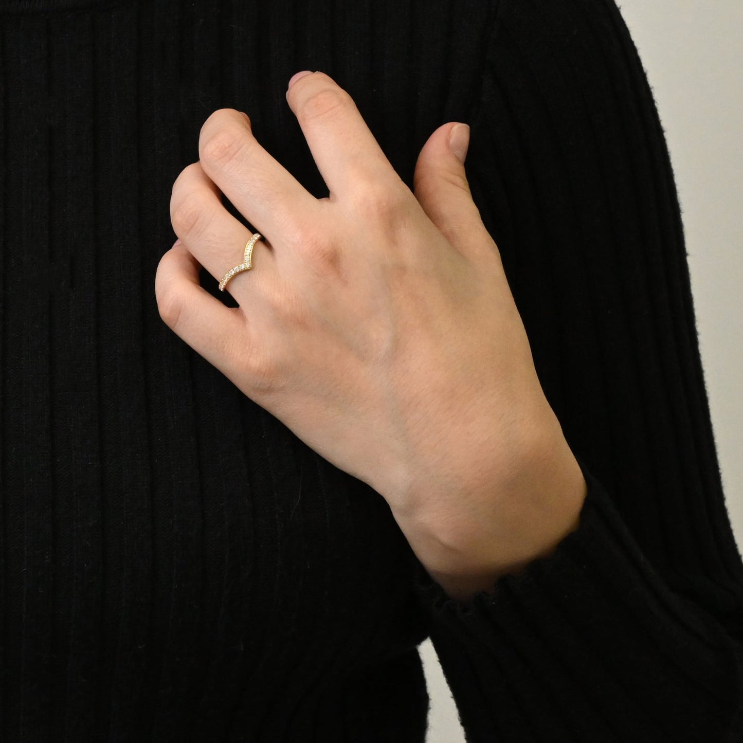 Zirconia v shape ring(rri0038g)