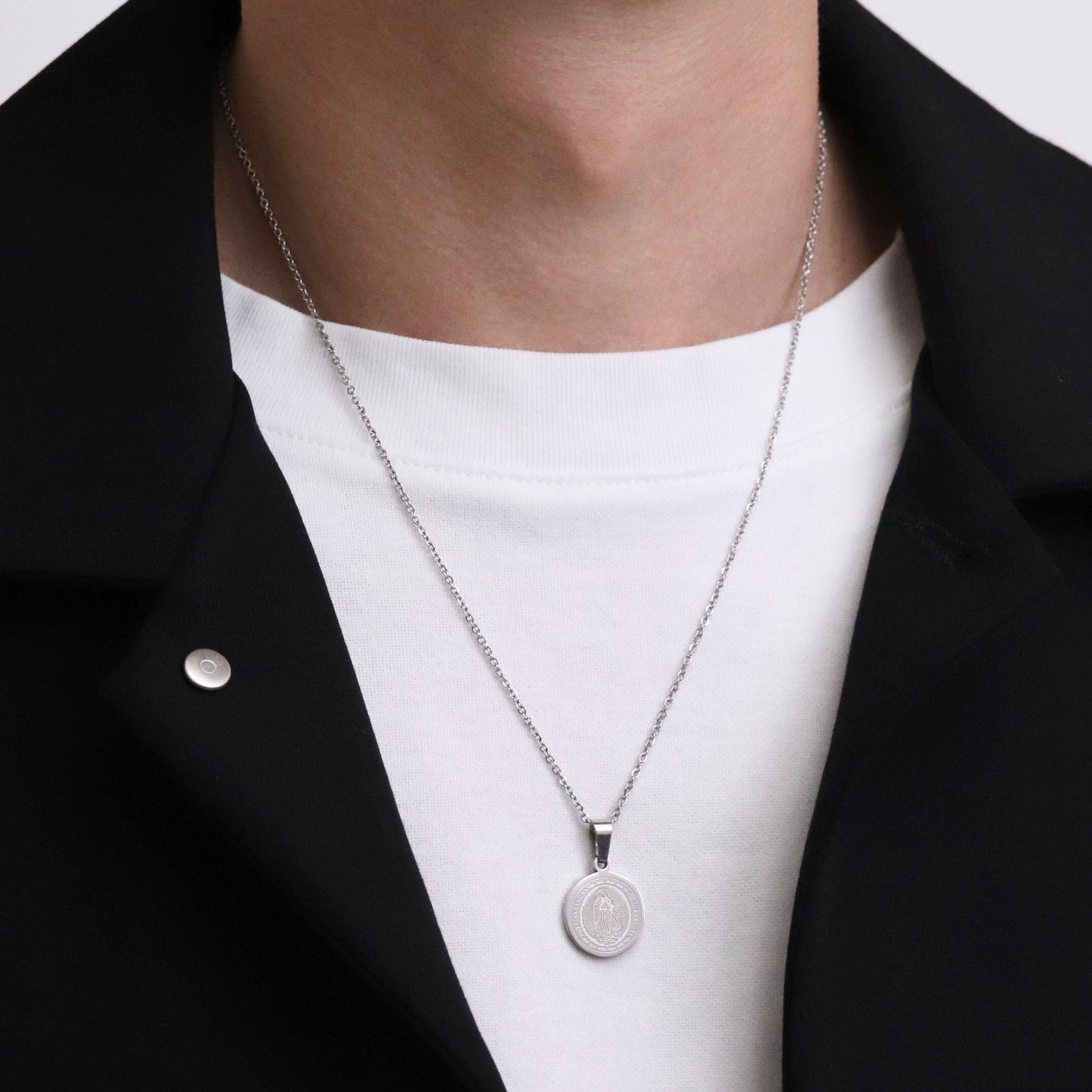 Maria coin necklace(cne0037s)
