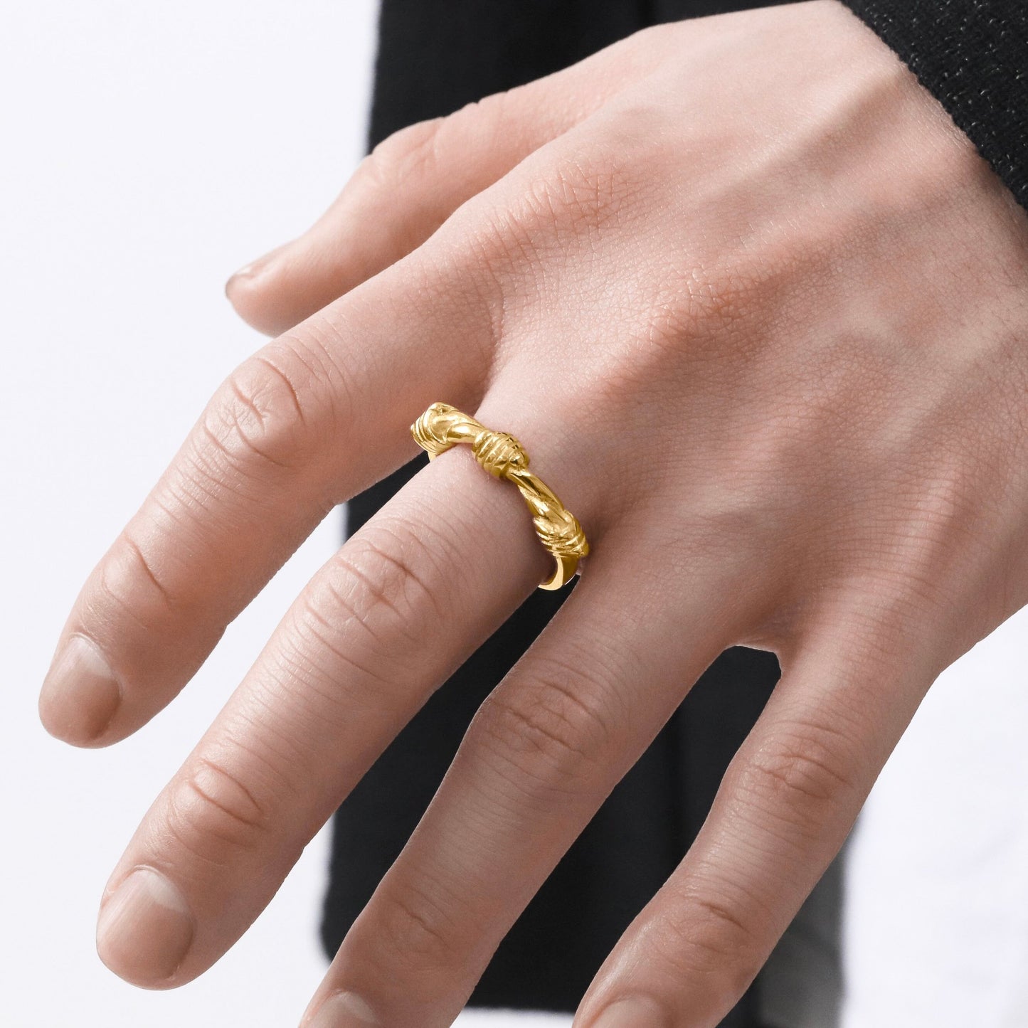 Three knot ring(cri0093g)