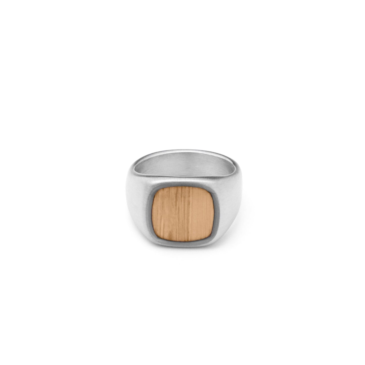 Wood signet ring(cri0087s)