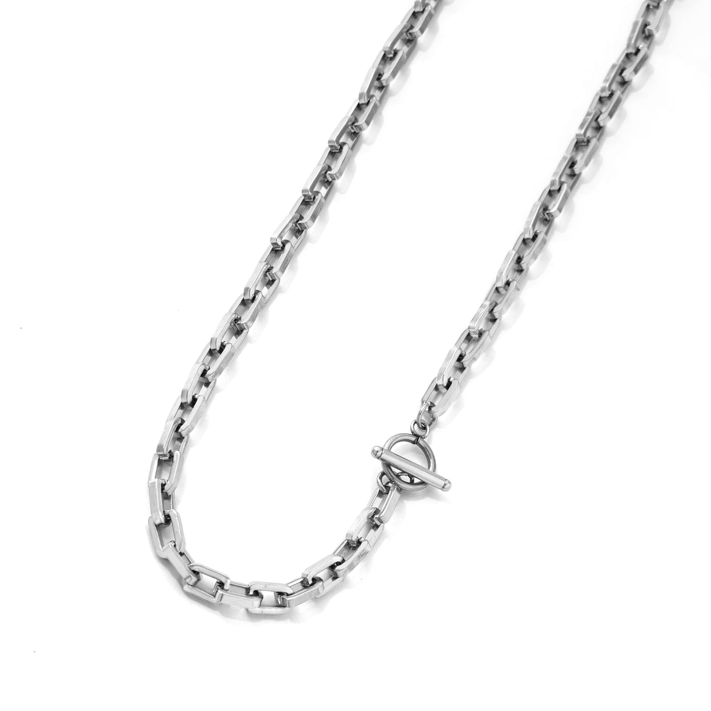 Square chain necklace(cne0049s)