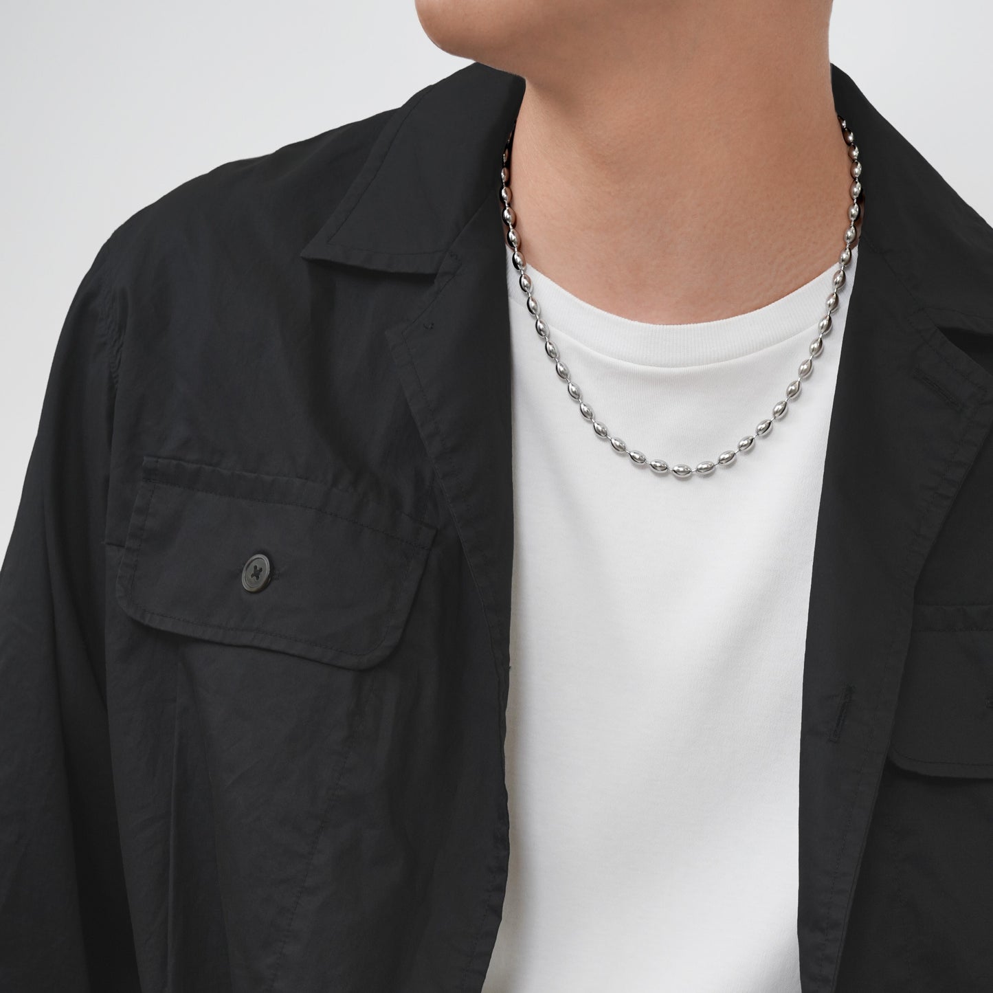 Ball chain necklace(cne0073s)