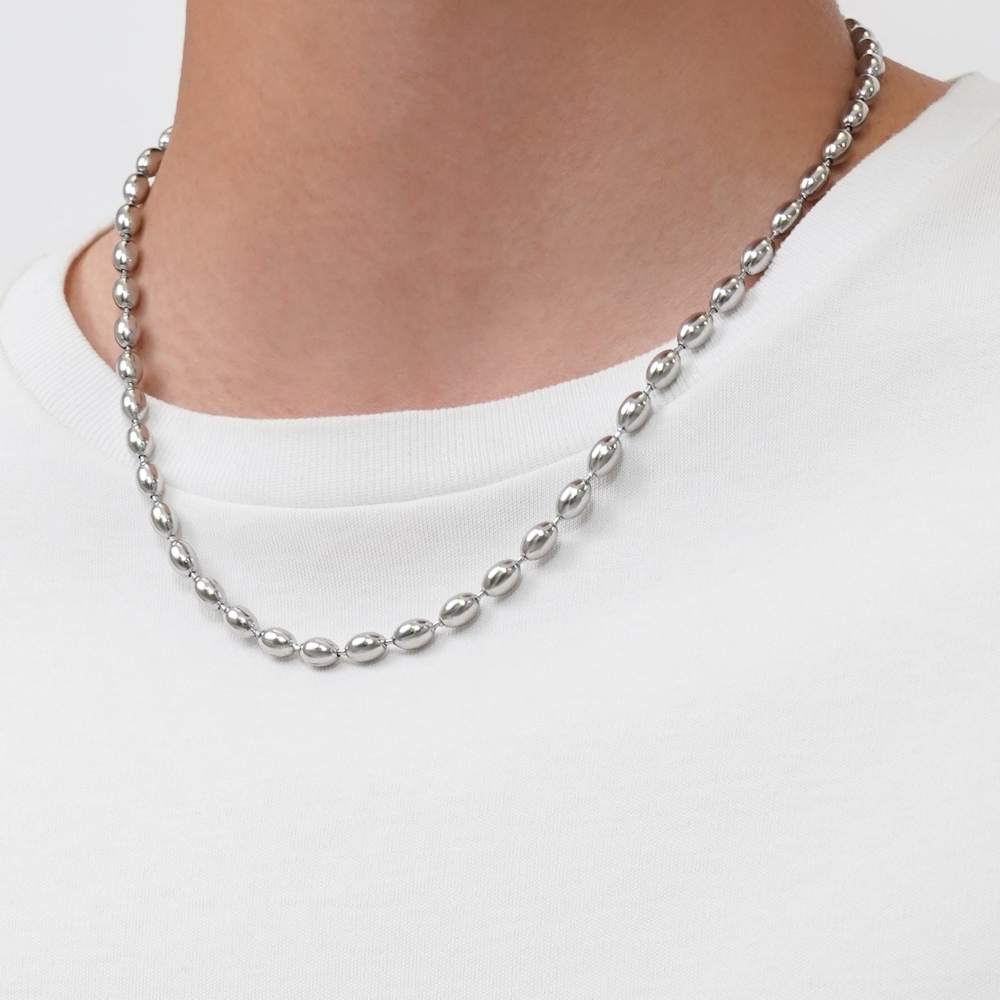 Ball chain necklace(cne0073s)