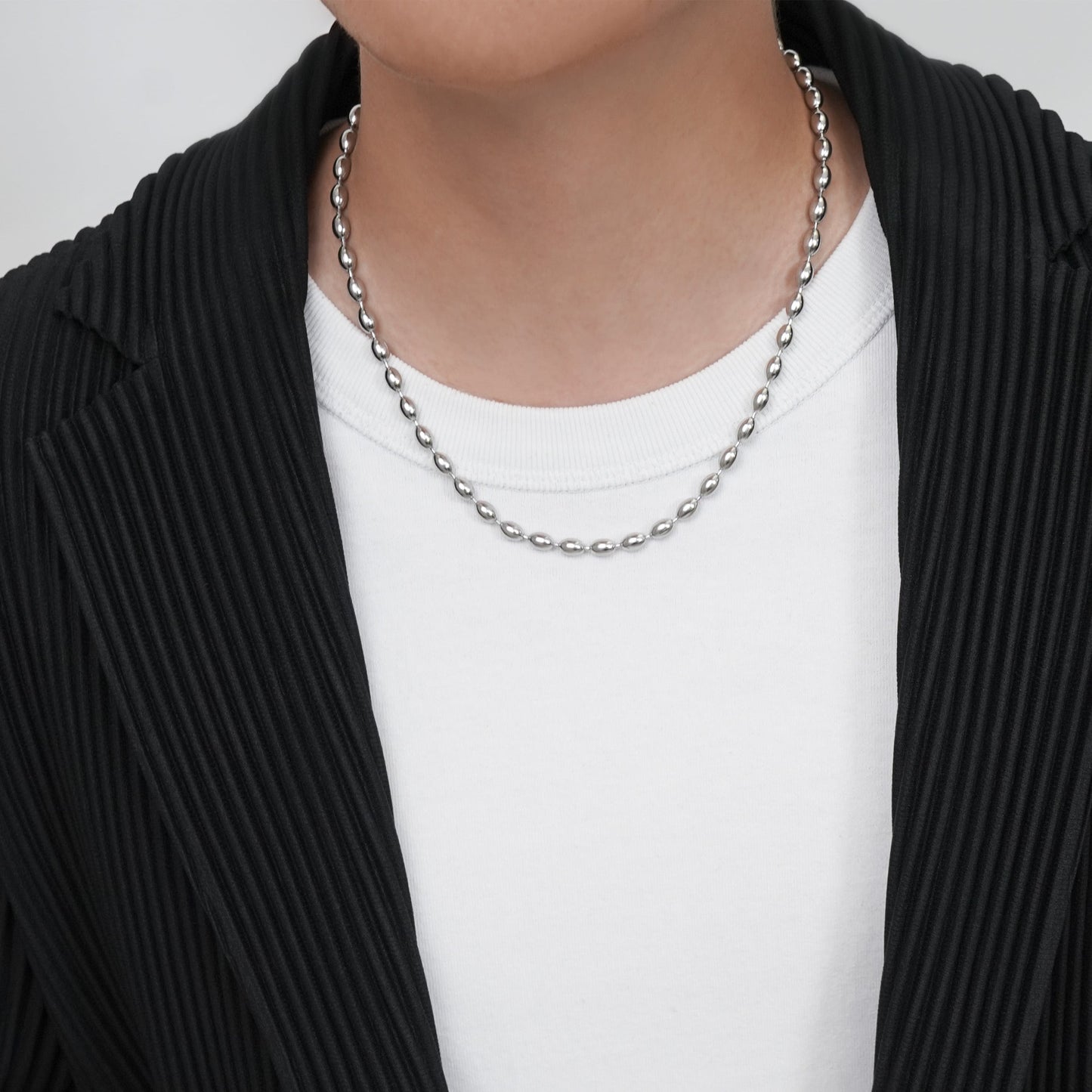 Ball chain necklace(cne0073s)