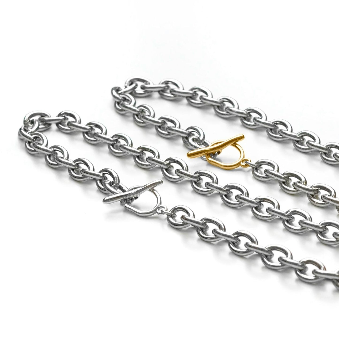 Unique cable chain necklace(cne0099b)