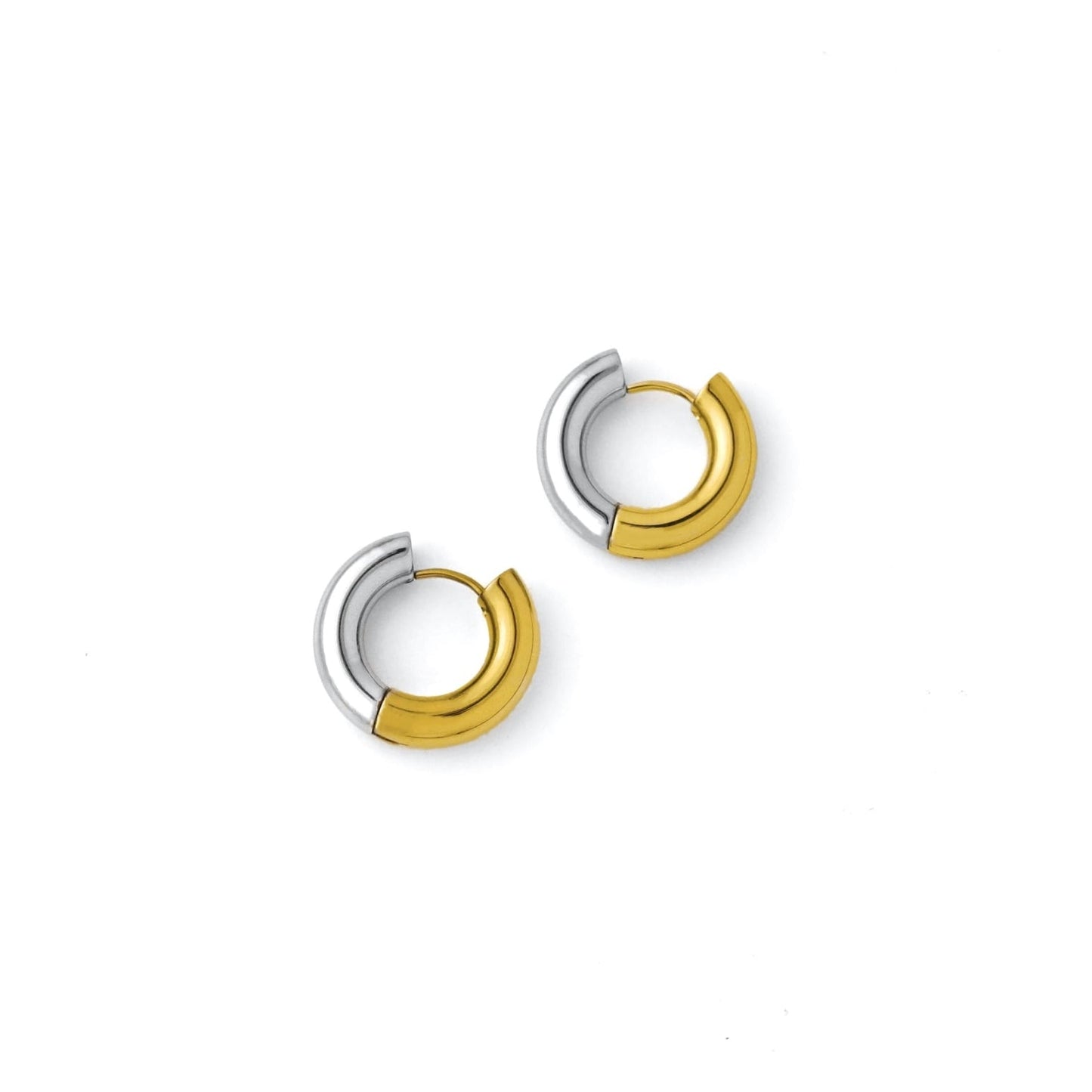 Big hoop bicolor pierce(rpi0034b)