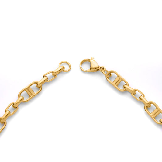 Round anker chain necklace(cne0067g)