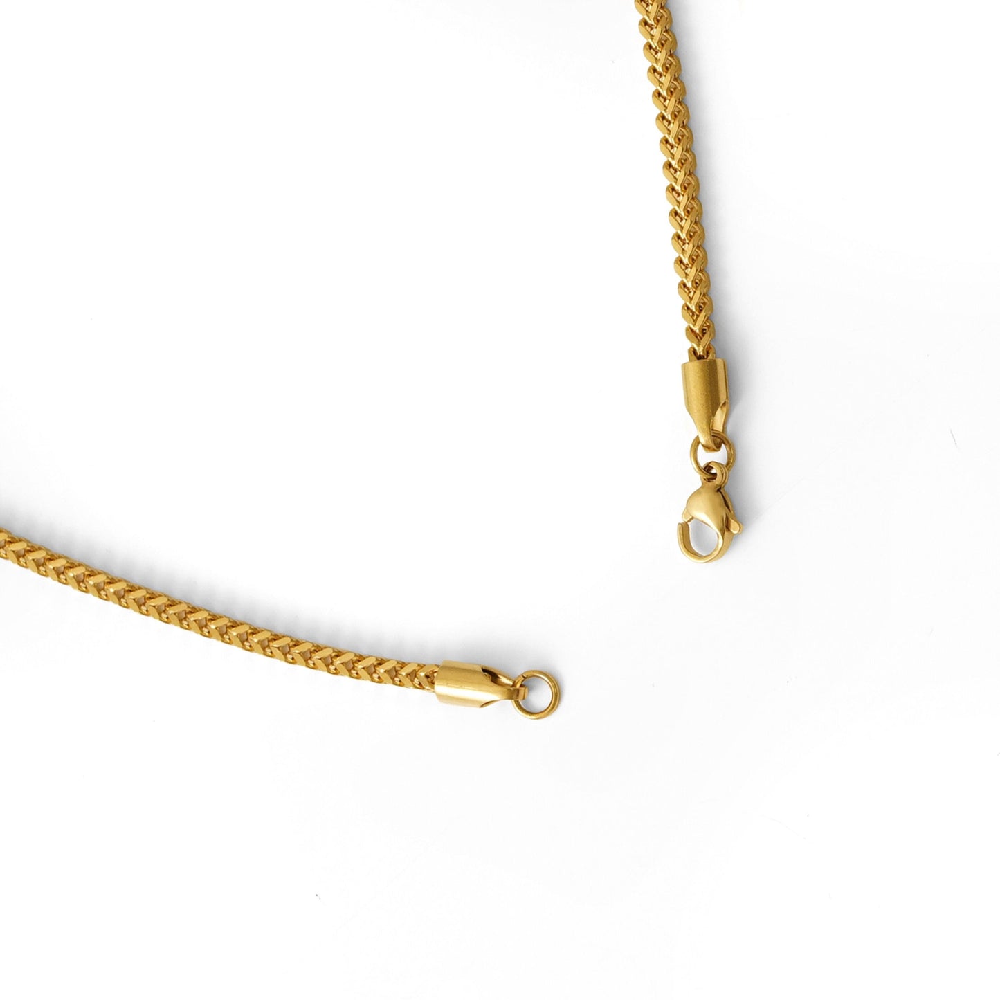 Square link chain necklace(cne0087g)