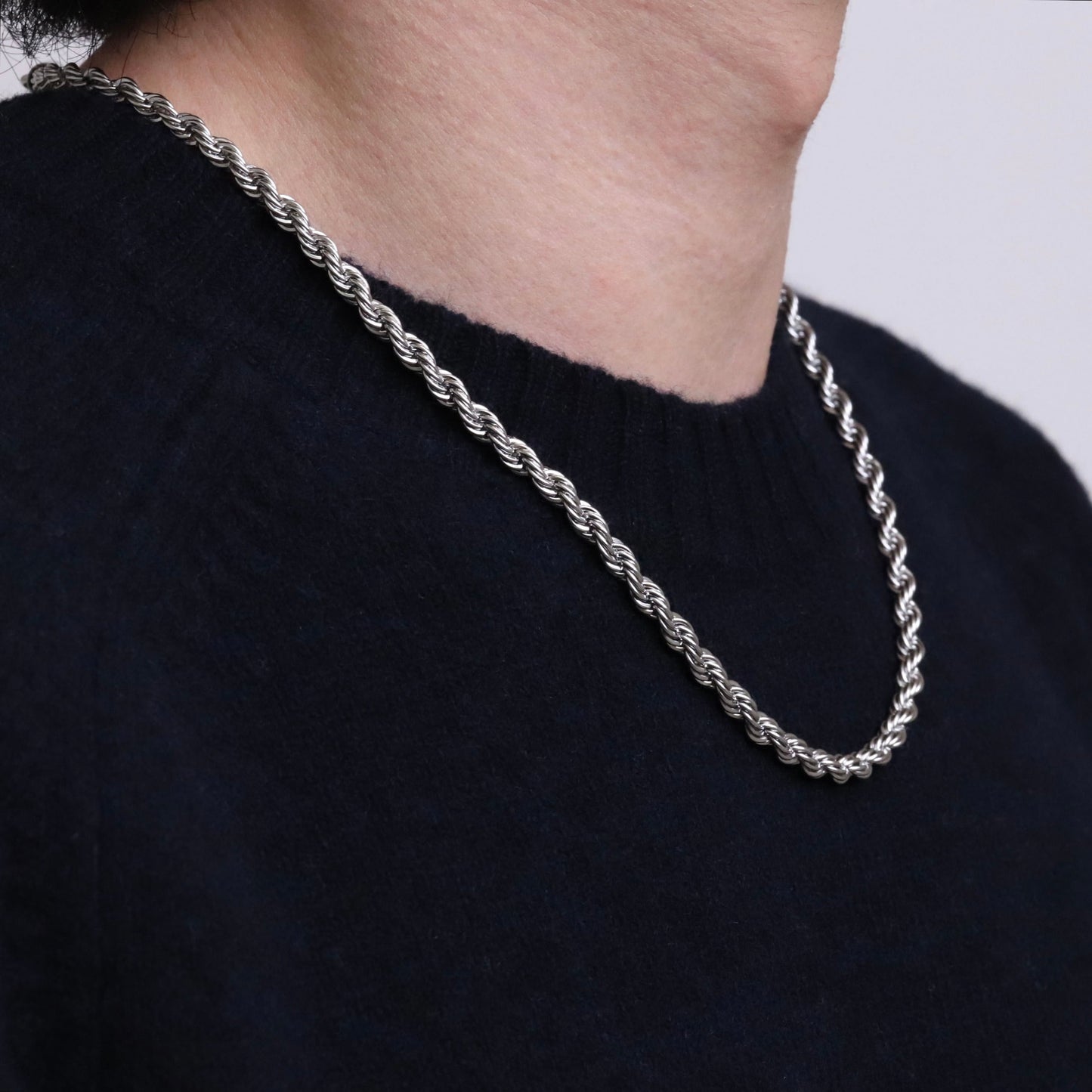 Rope chain necklace(cne0064s)