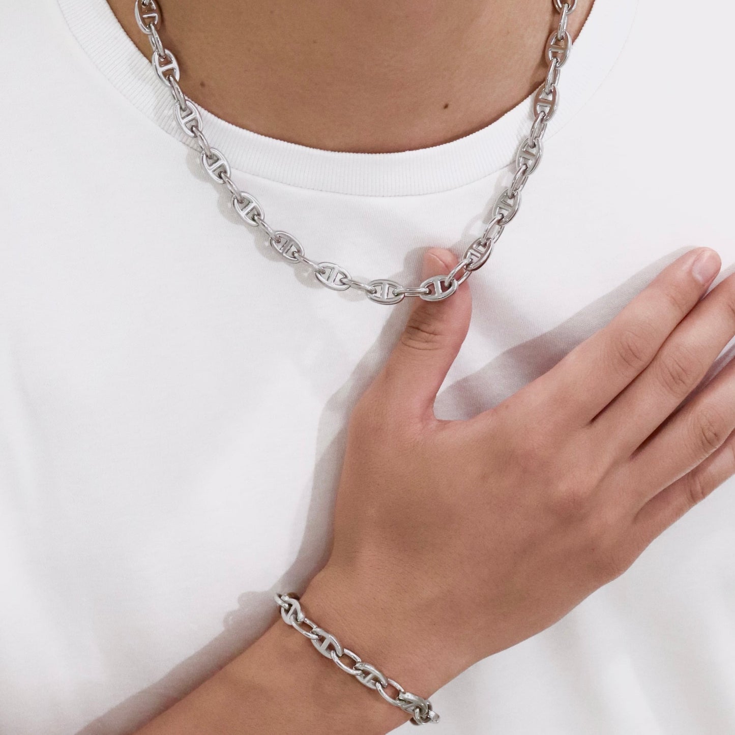 Anker chain bracelet(cbr0002s)