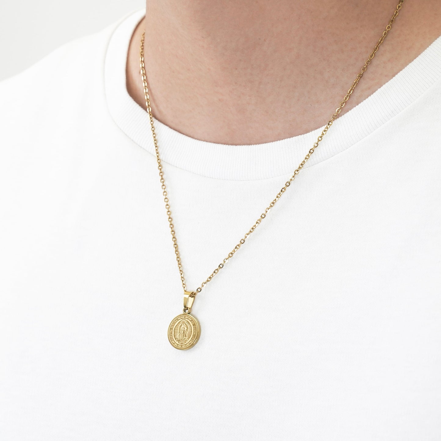Maria coin necklace(cne0036g)