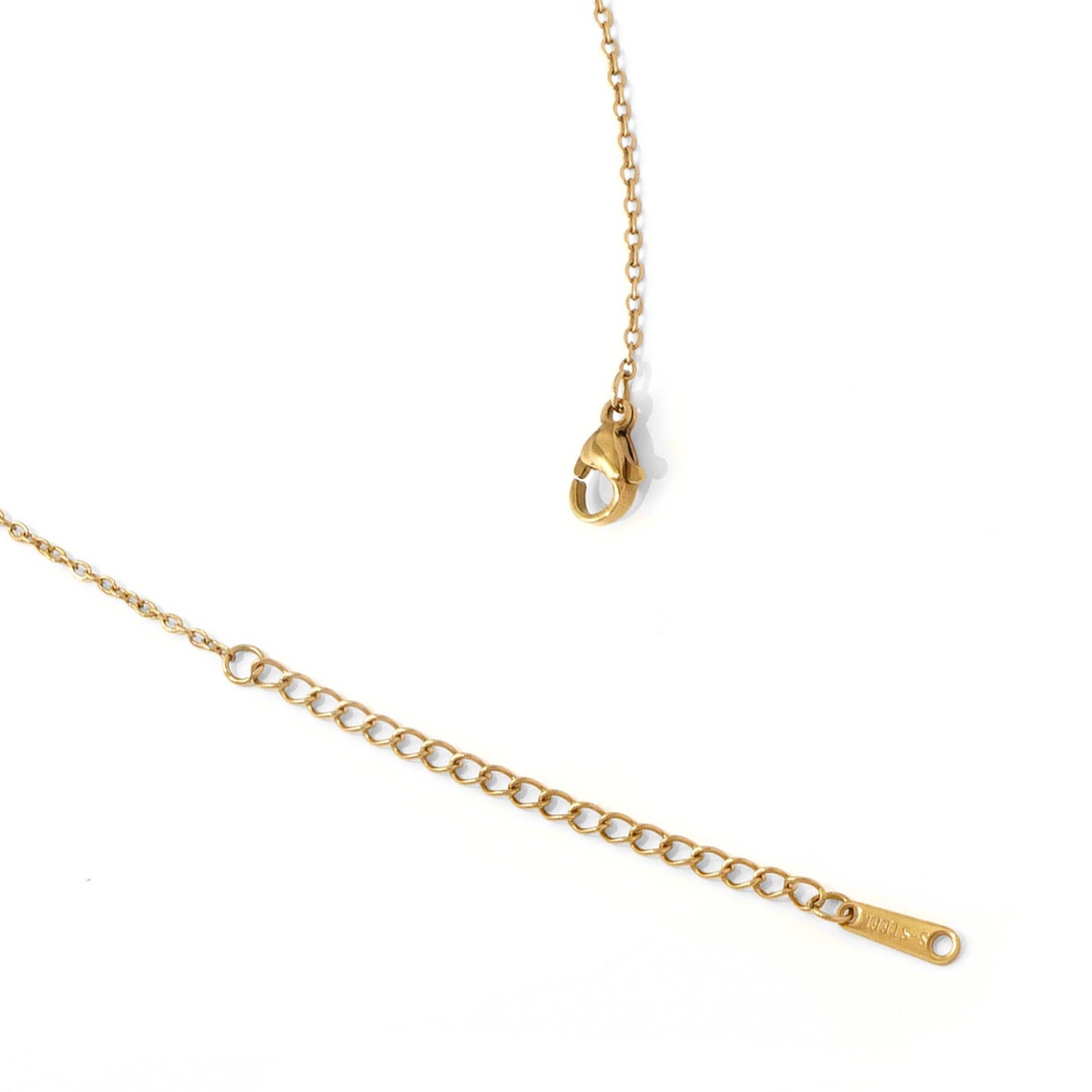 Cz cross necklace (cne0108g)