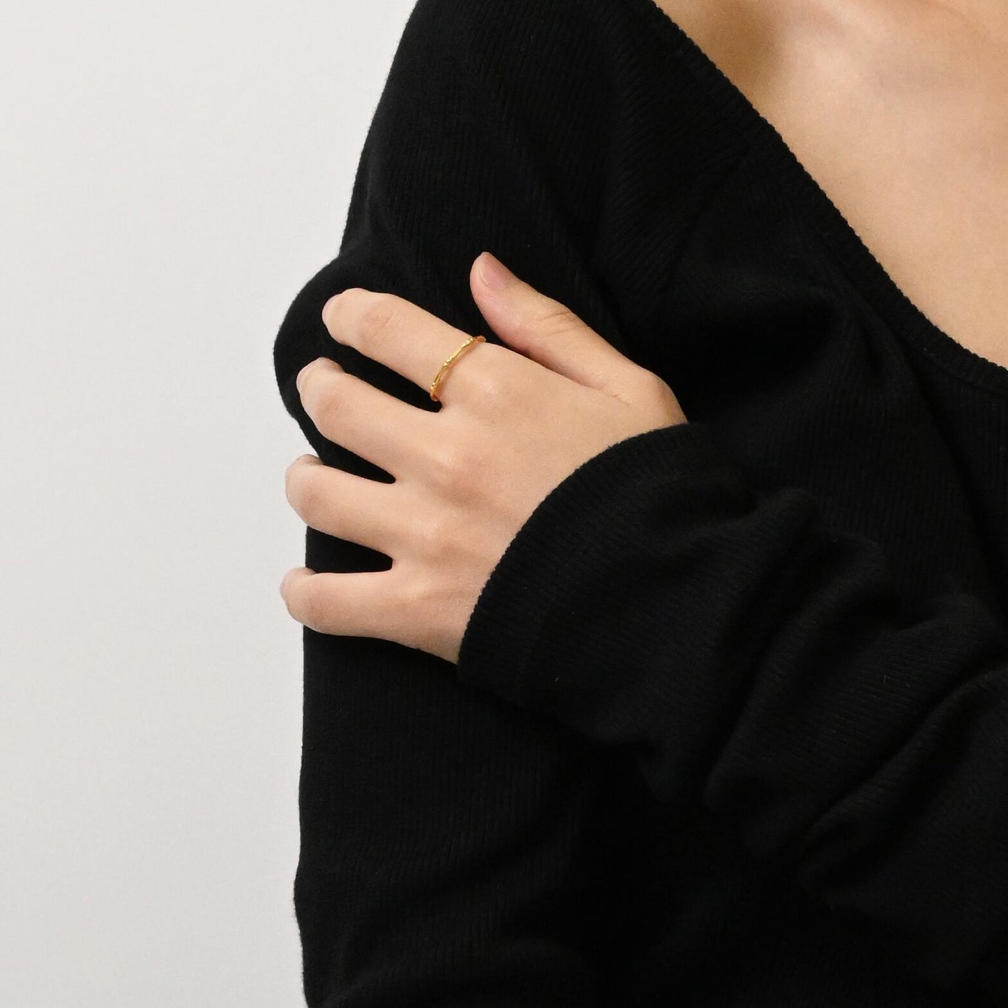 Bamboo round ring(rri0070g)