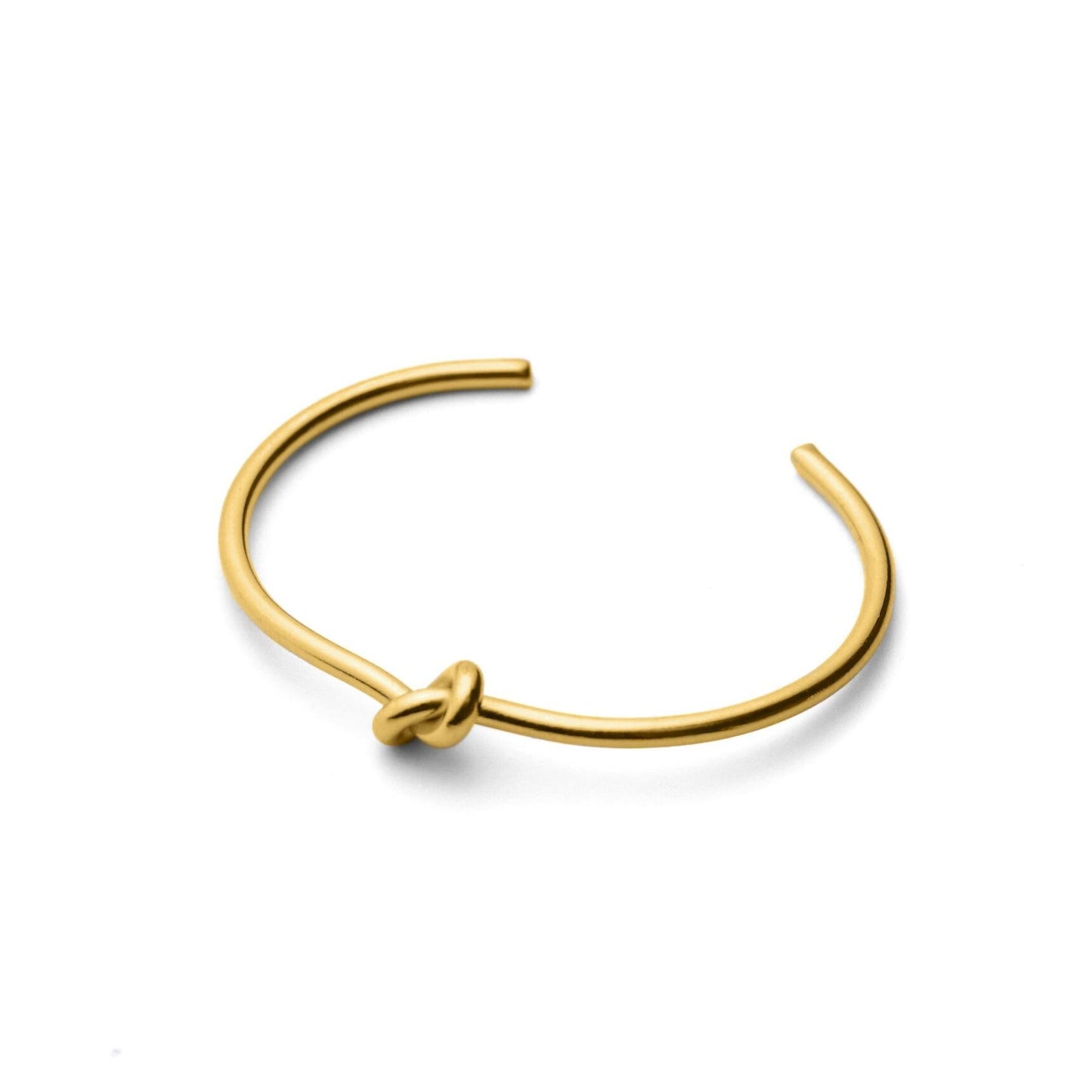 Single knot bangle (cba0023g)