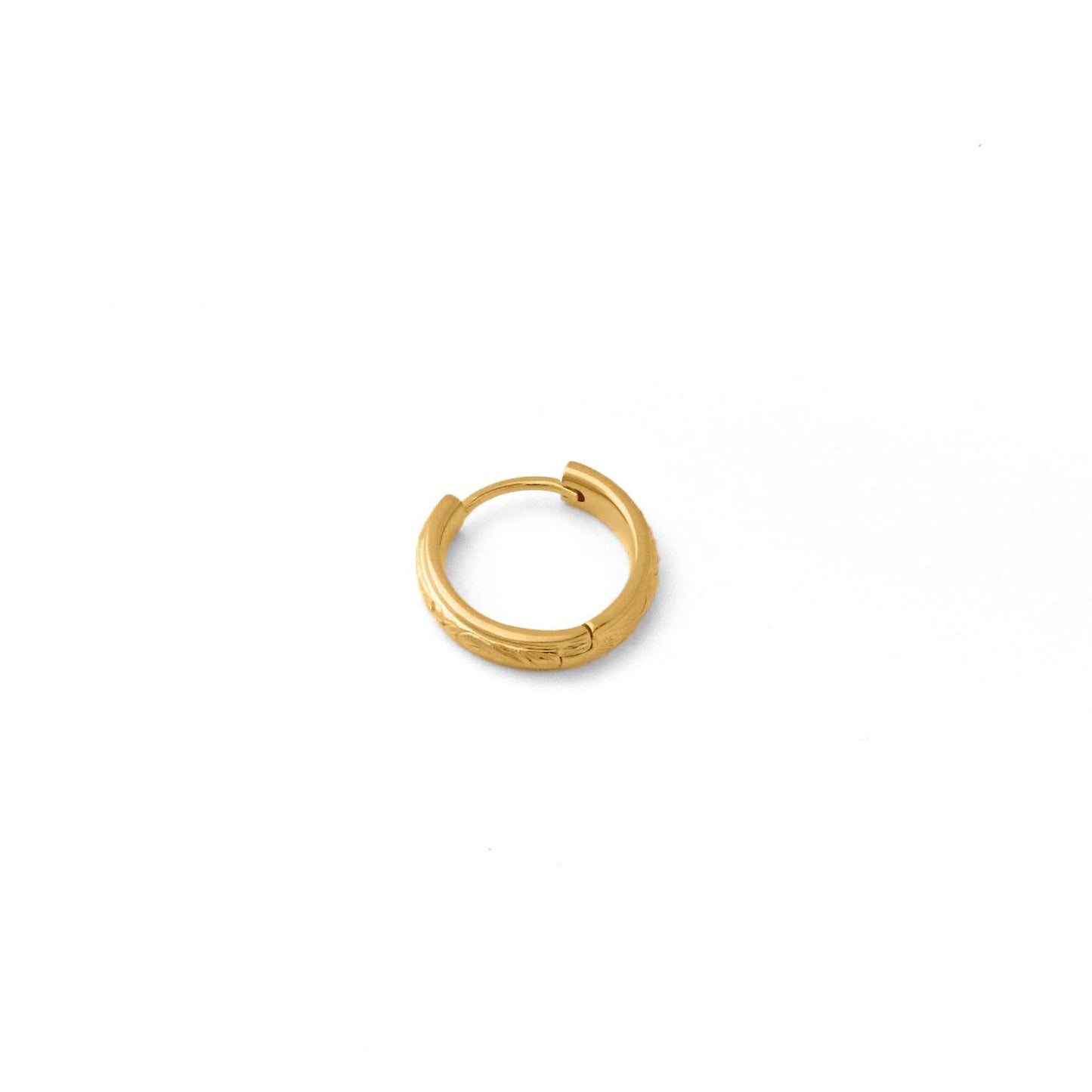 Hawaiian plumeria hoop pierce(Hpi0003g)