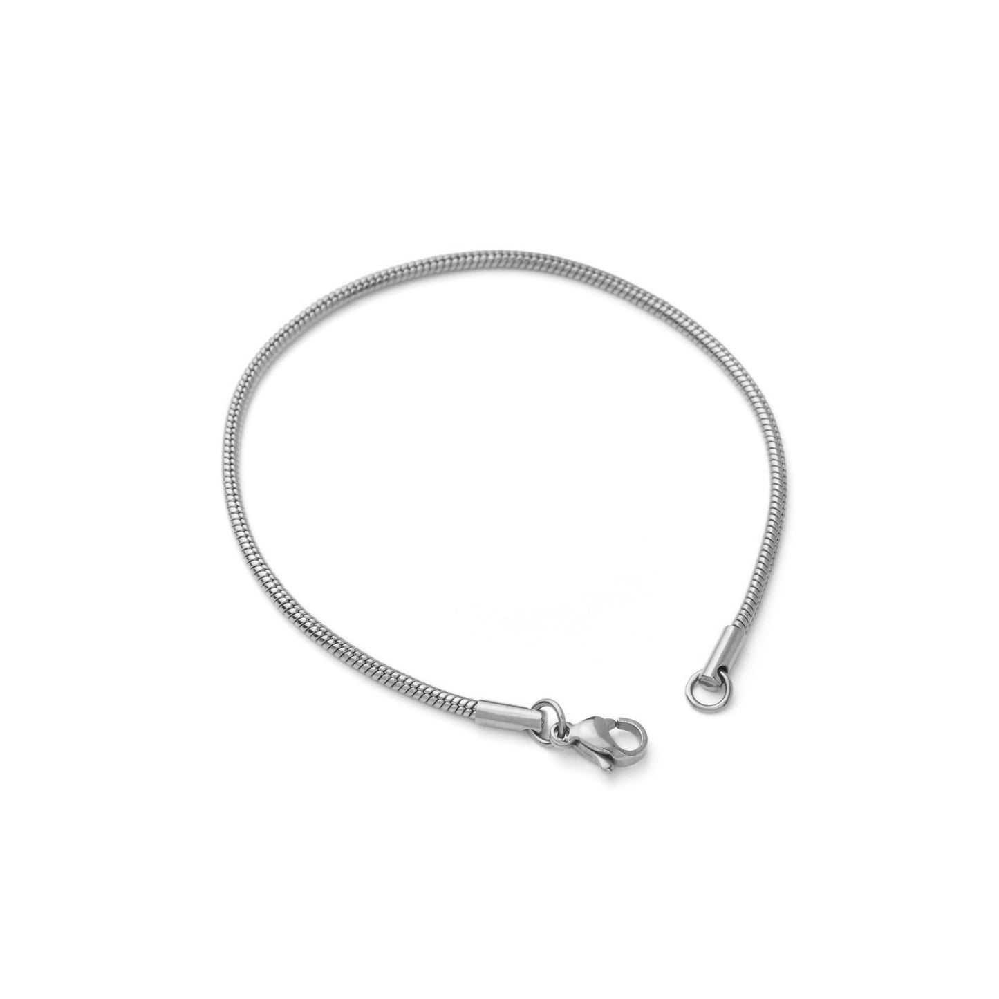 Round snake chain bracelet(cbr0029s)