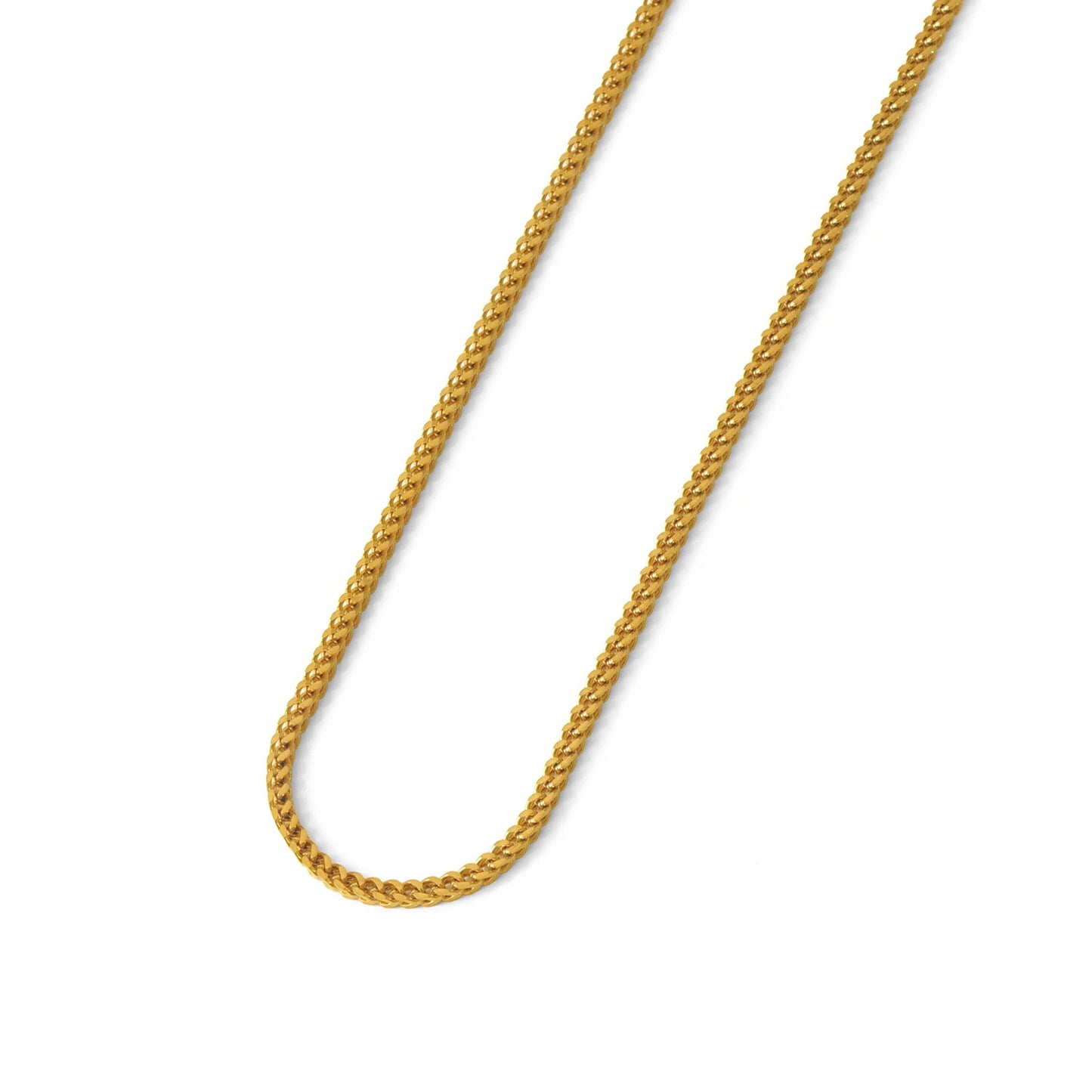 Square link chain necklace(cne0087g)