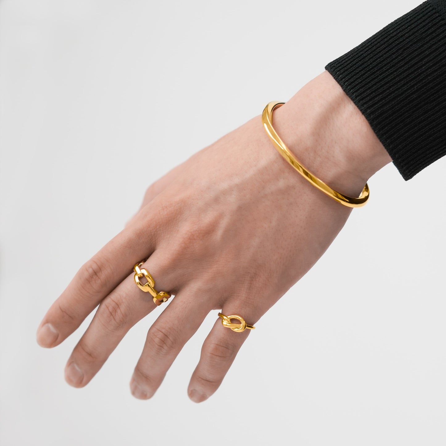 Twist bangle(cba0017g)