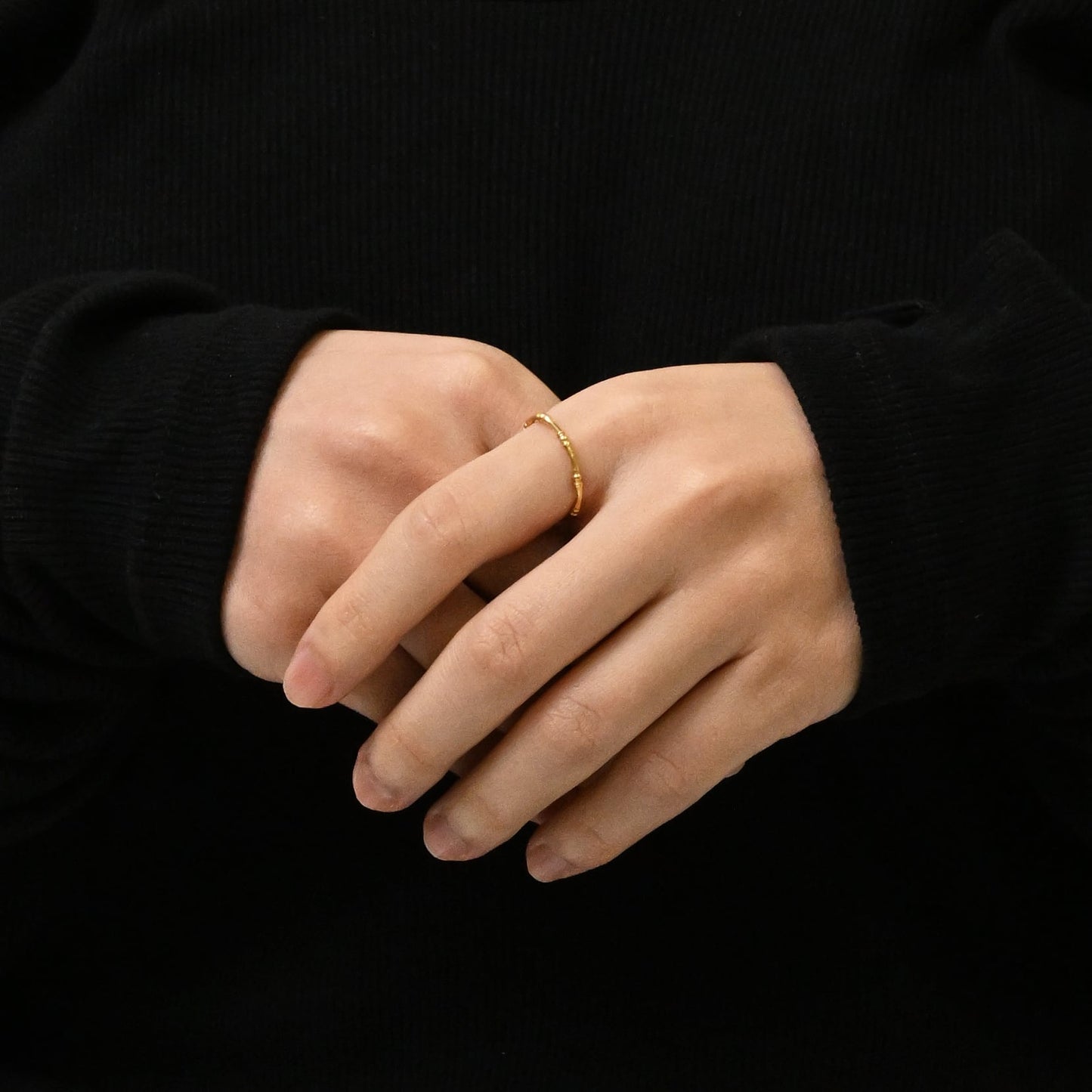 Bamboo round ring(rri0070g)